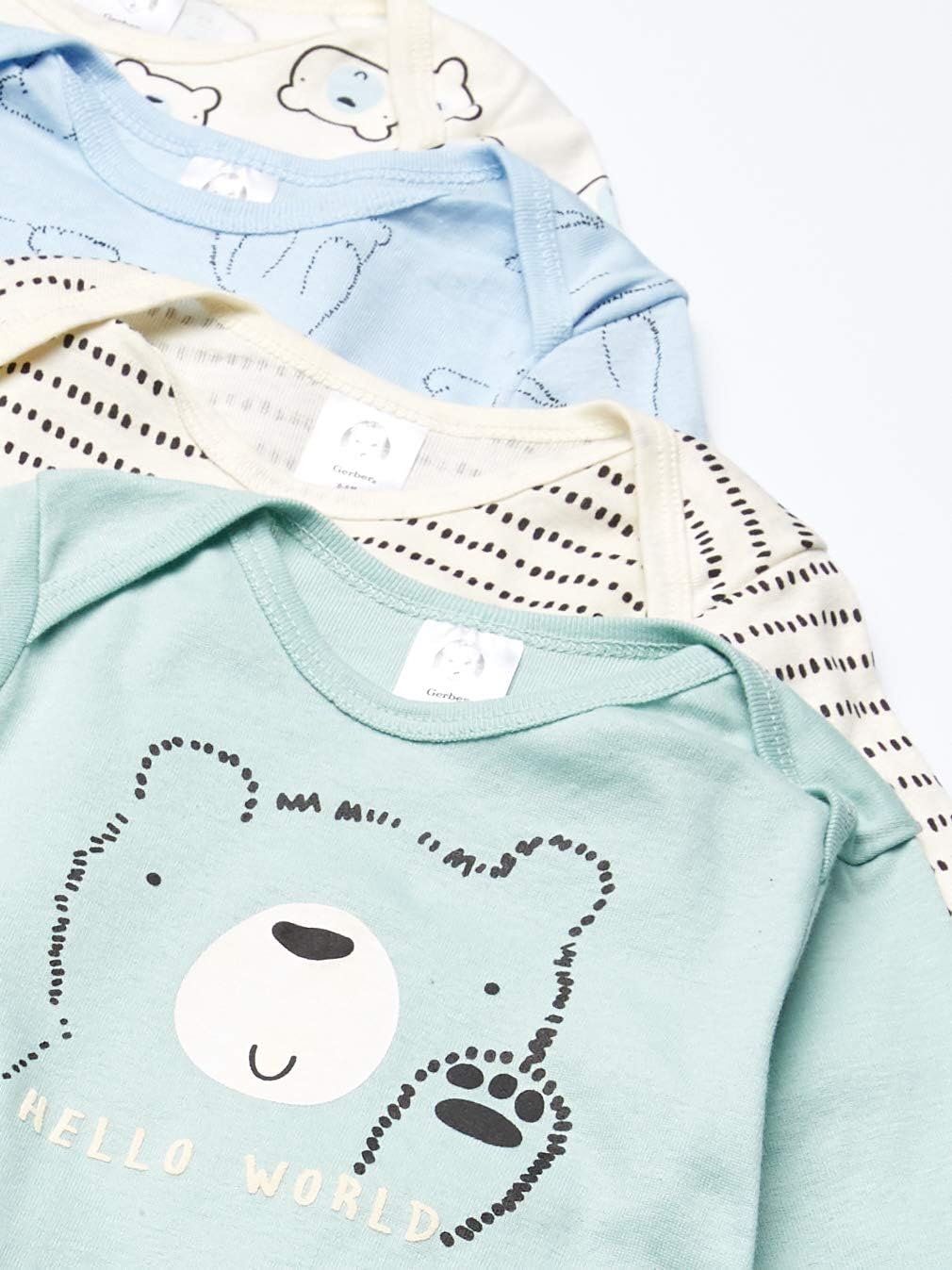 Gerber Baby-Boys 4-pack Sleeper Gown