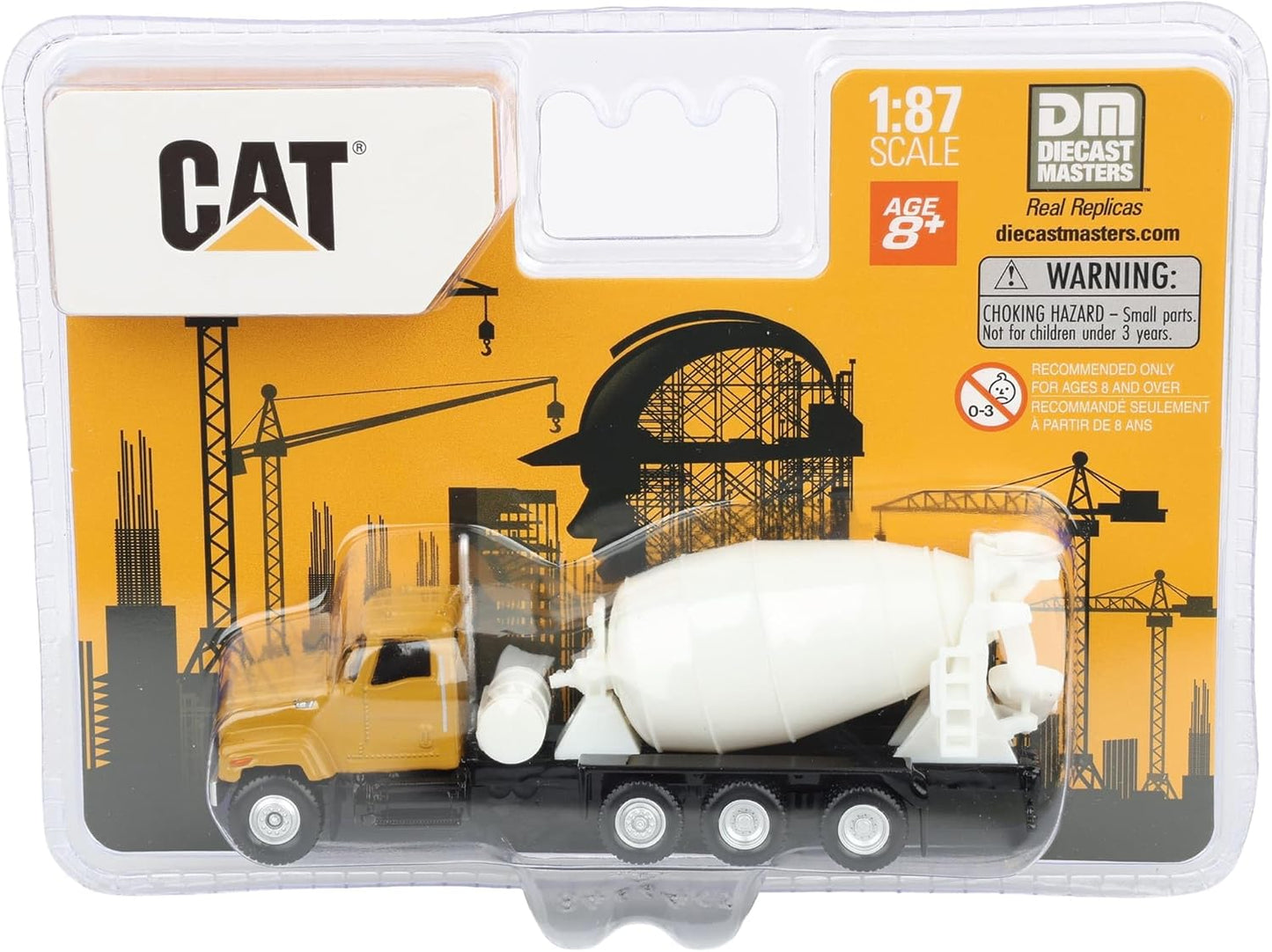 Diecast Masters 1/87 CAT CT681 Concrete Mixer Truck 84664CS