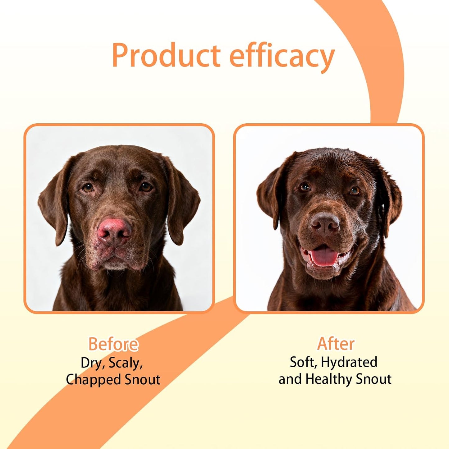 Dog Sunscreen SPF 25 [6 g *2], Safe Sea Sunscreen with Coconut Oil & Shea Butter, No Irritating Fragrance Snout Soother Dog Nose Balm & Beach Defense Sunscreen