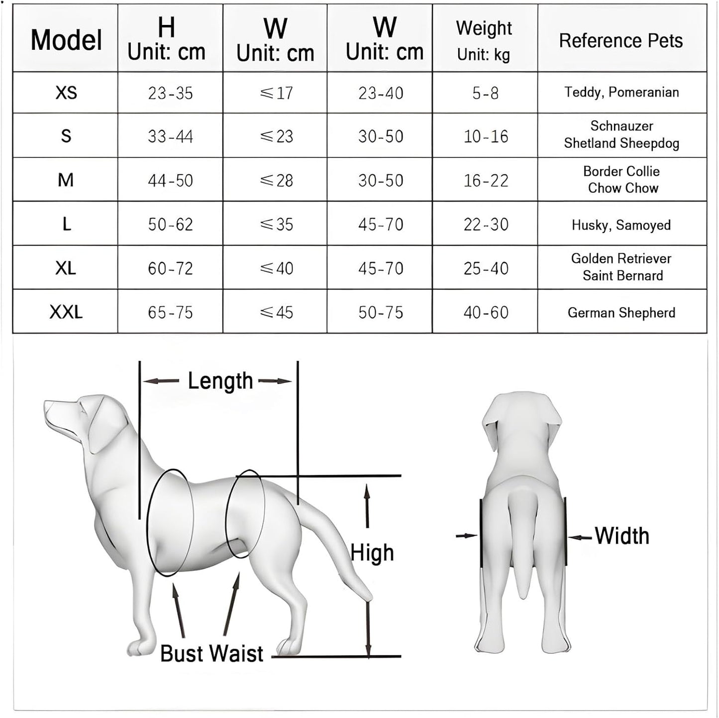 4 Wheel Dog Wheel Chair Leg Brace Adjustable, Back Leg Dog Wheelchair, Dog Wheel Chair for Front Legs, Full Support Mobility Aid for Dog Hip Support for Mall Medium Large Pet(Blue,XL)