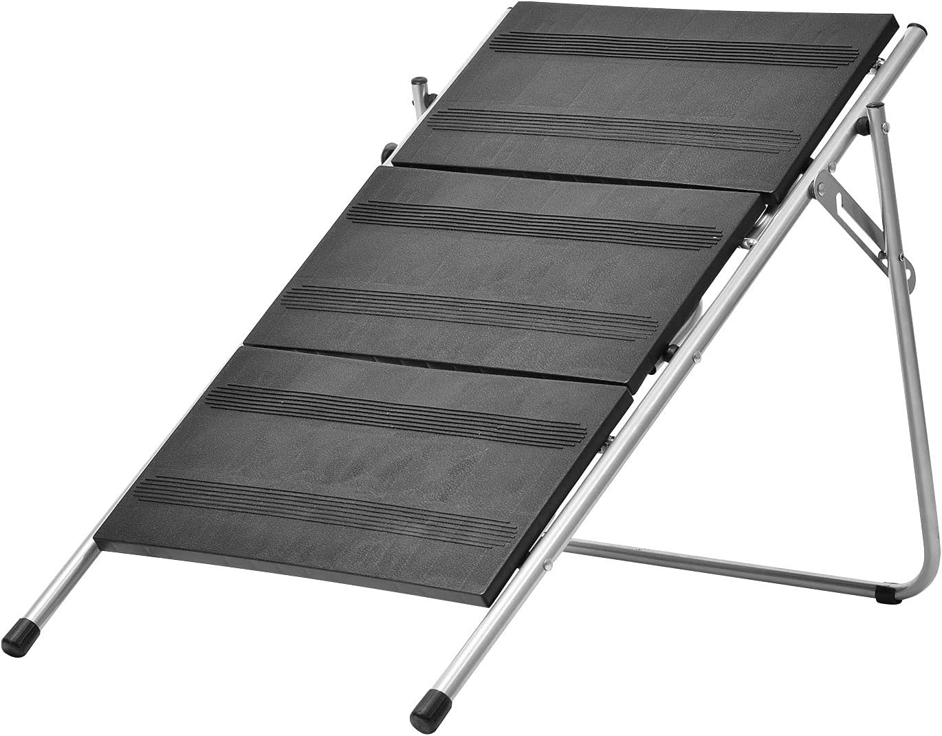 Portable Dog Car Step Stairs Ladder Folding Pet Ladder Ramp for Trucks SUVs High Bed Indoor Outdoor Use Lightweight Dog Stairs (Color : Black Size : Same Size)