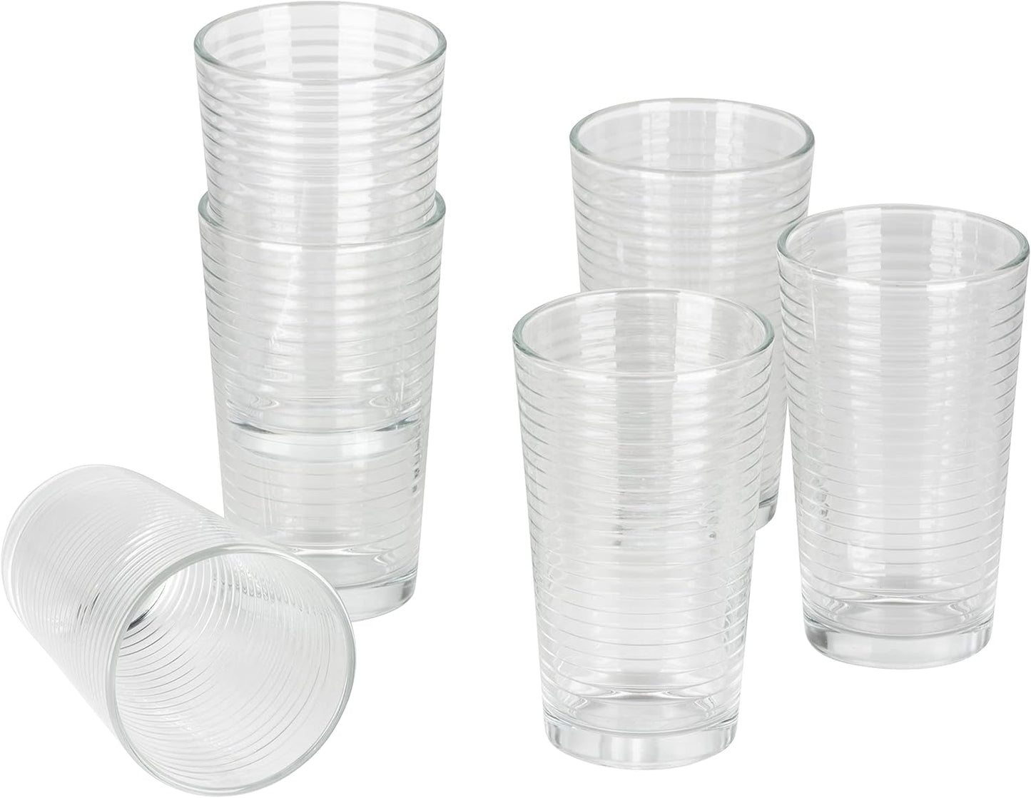 10 Strawberry Street Nova White Round 62-Piece Dinnerware Set, Service for 6