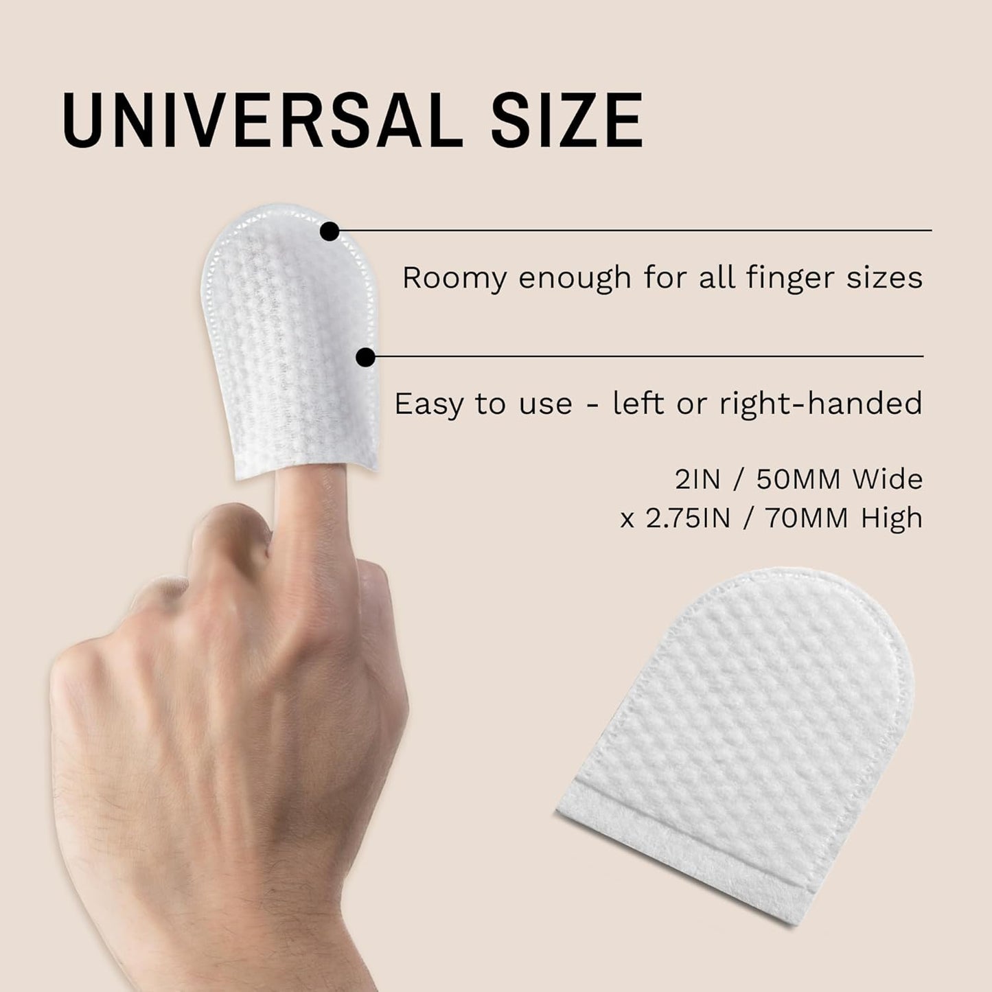 Eye Envy Finger Mitts Clean Dog Ears & pet tears. Use Tear Stain Solution or Ear Cleaner. Gently Remove Crusts, Earwax & Debris. Soft Fabric Finger cots. 40 Count.