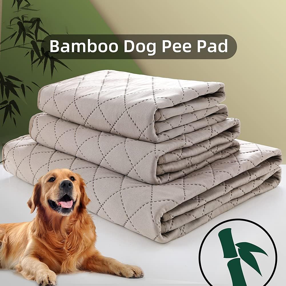 Ochine Reusable Pee Pads for Dogs, Washable Dog Training Pads with 4 Layers Design, Super Absorbent Reusable Kennel Mat & Quality Travel Pee Pads