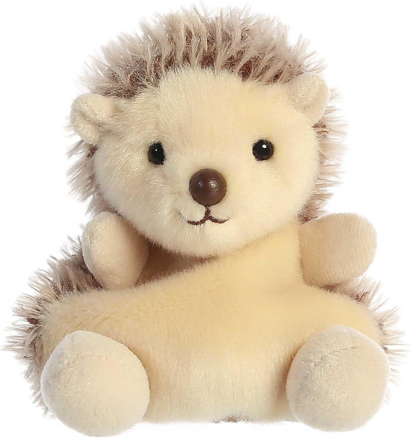 Aurora® Adorable Palm Pals™ Hedgie Hedgehog™ Stuffed Animal - Fun Collectible Plush for Kids and Adult Collectors - Perfect for Decorating Rooms and Birthday Gifts - Brown 4.5 Inches