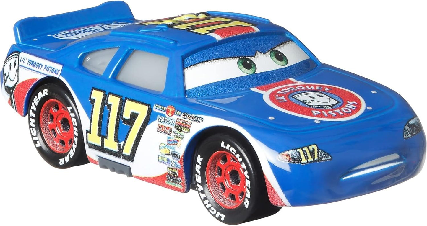 Disney Cars Toys Pixar Cars Die-Cast Ralph Carlow, 1:55 Scale Fan Favorite Character Vehicle for Racing and Storytelling Fun, Gift for Kids Ages 3 Years and Older, Multicolor, (HFB53)