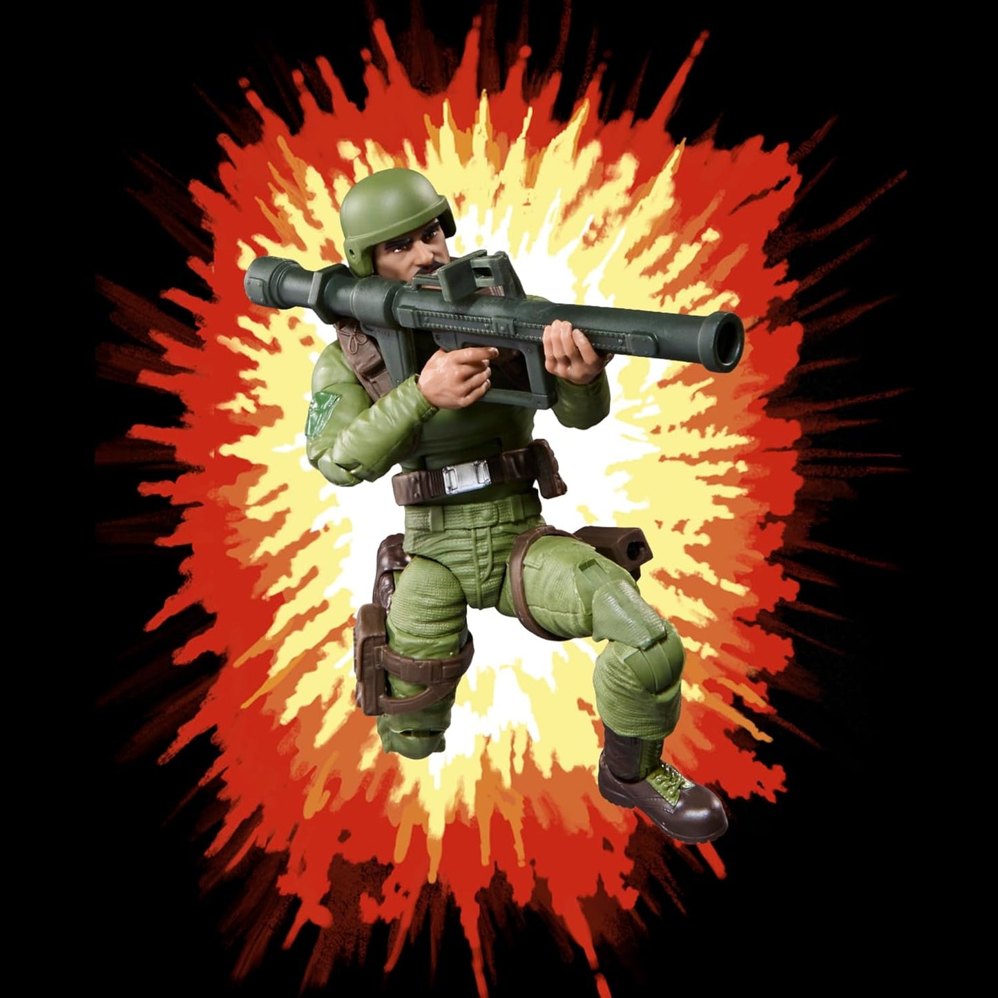 G.I. Joe Classified Series Retro Cardback Rafael “Zap” Melendez, Collectible 6 Inch Action Figure with 12 Accessories