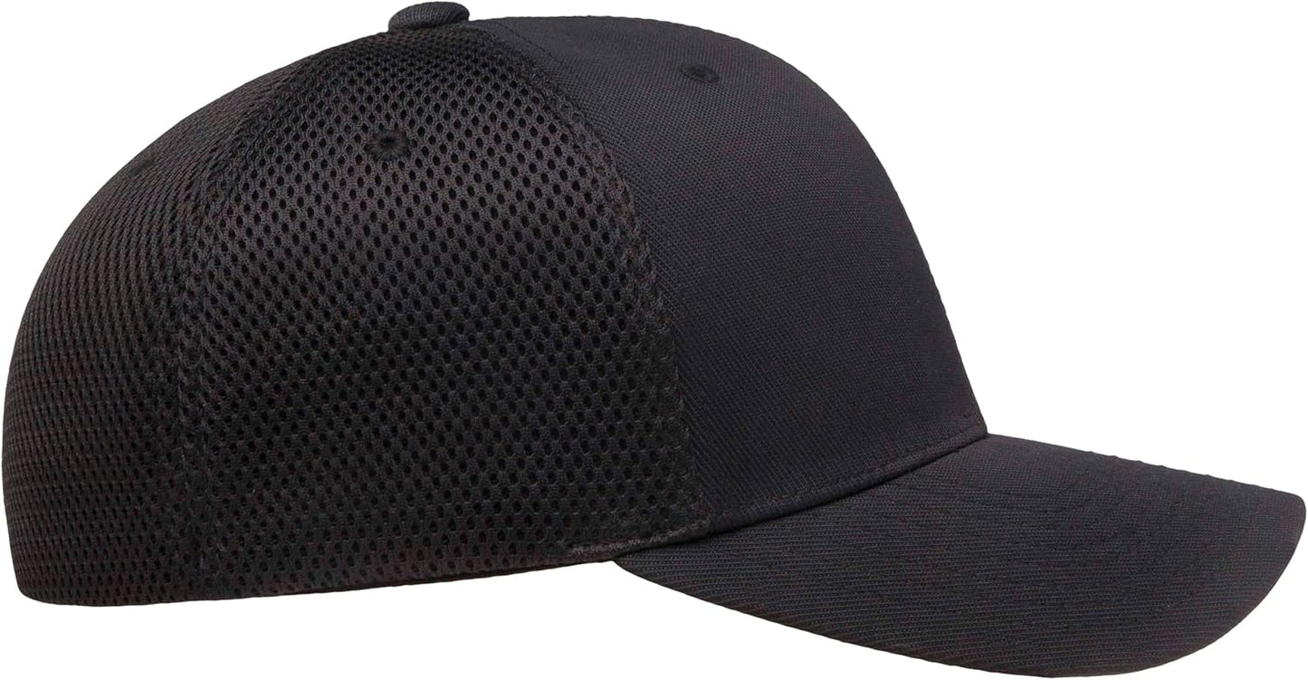 Flexfit Unisex Mesh Fitted 2-Tone Trucker Hat, One Size