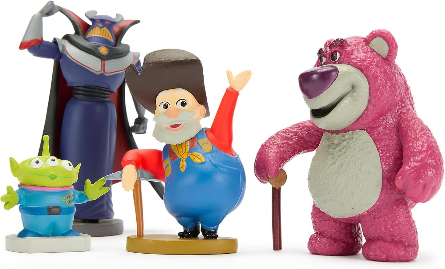Disney Store Official Toy Story Mega Figure Set- 19 Fully Sculpted Figurines - Includes Woody, Buzz Lightyear, Jessie, Rex, & More - Perfect Pixar Gift for Fans of Toy Figures & Playsets