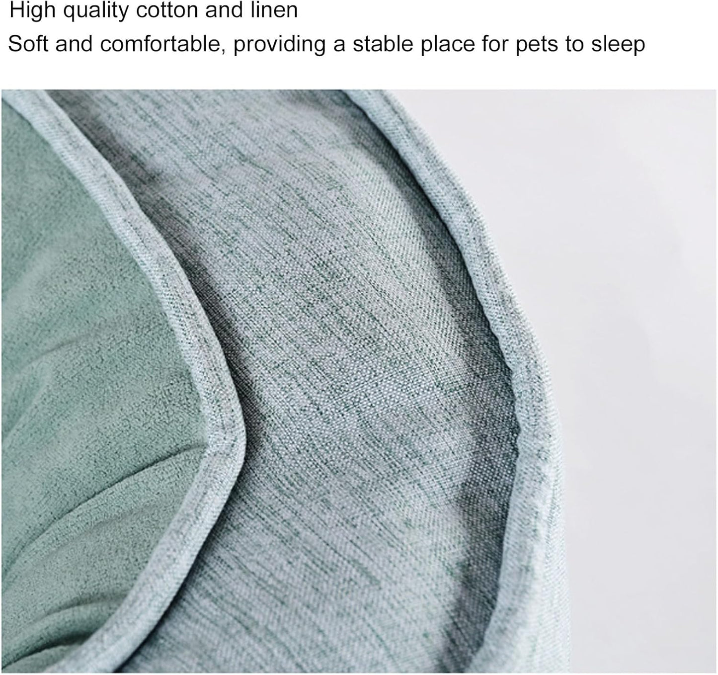 Dog Beds for Small & Medium Dogs, Memory Foam Dog Couch Bed with Washable Removable Cover, Bolster Pet Bed with Waterproof Lining Non-Slip Bottom, Soft Comfy Dog Sofa (Medium,Green) (Dark grey Small)