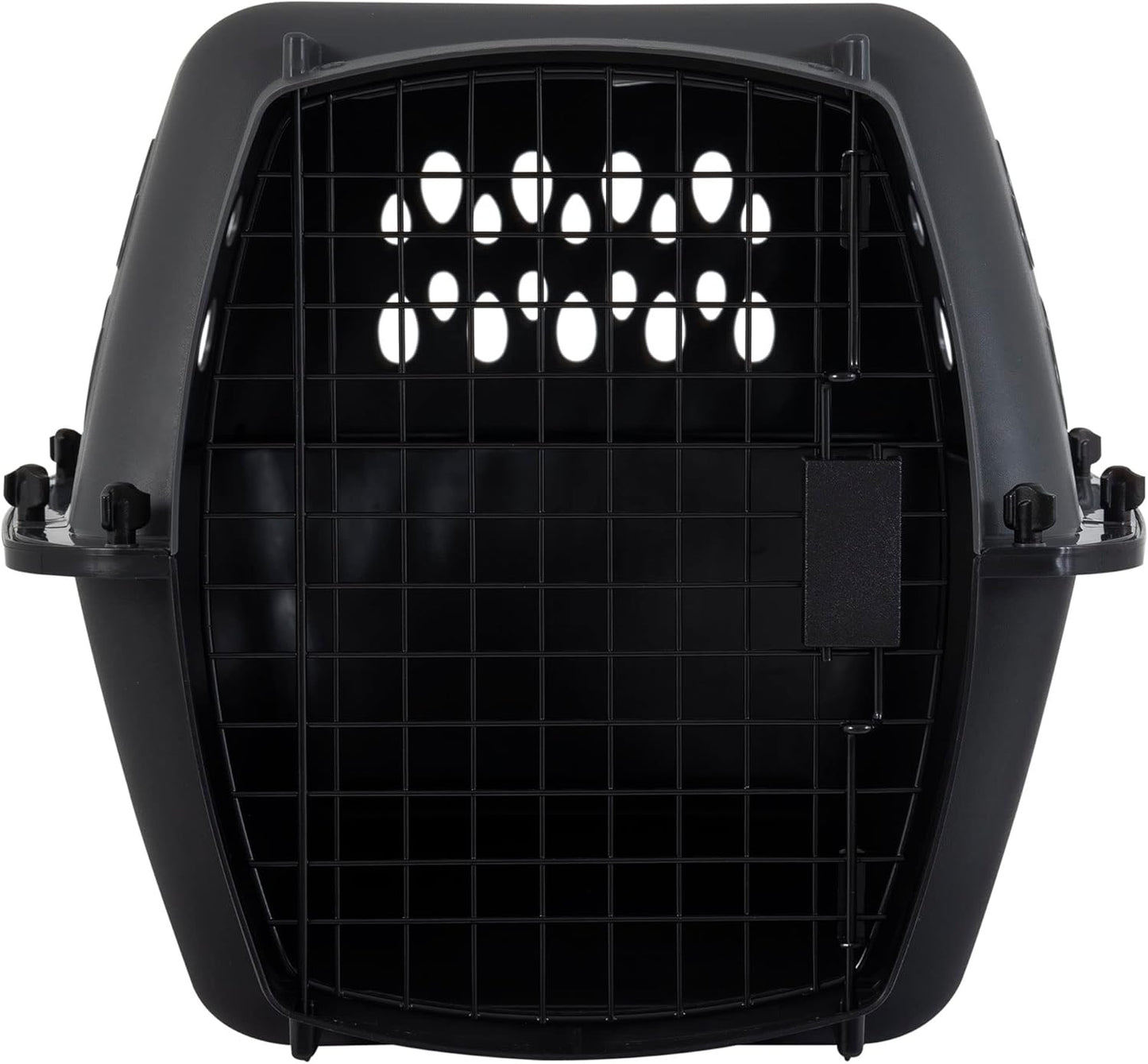 Petmate Pet Porter Dog Kennel 24", Dark Gray & Black, for Pets 15-20lbs