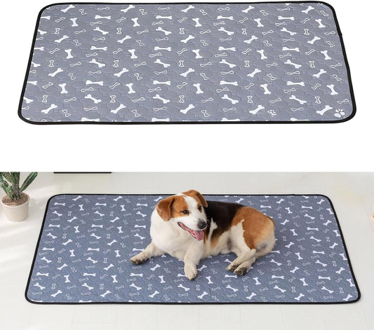 Pet Diaper Pad Anti Slip Dog Training Mat Polyester Fast Drying Surfaces Edges Easy to Pee and Washable