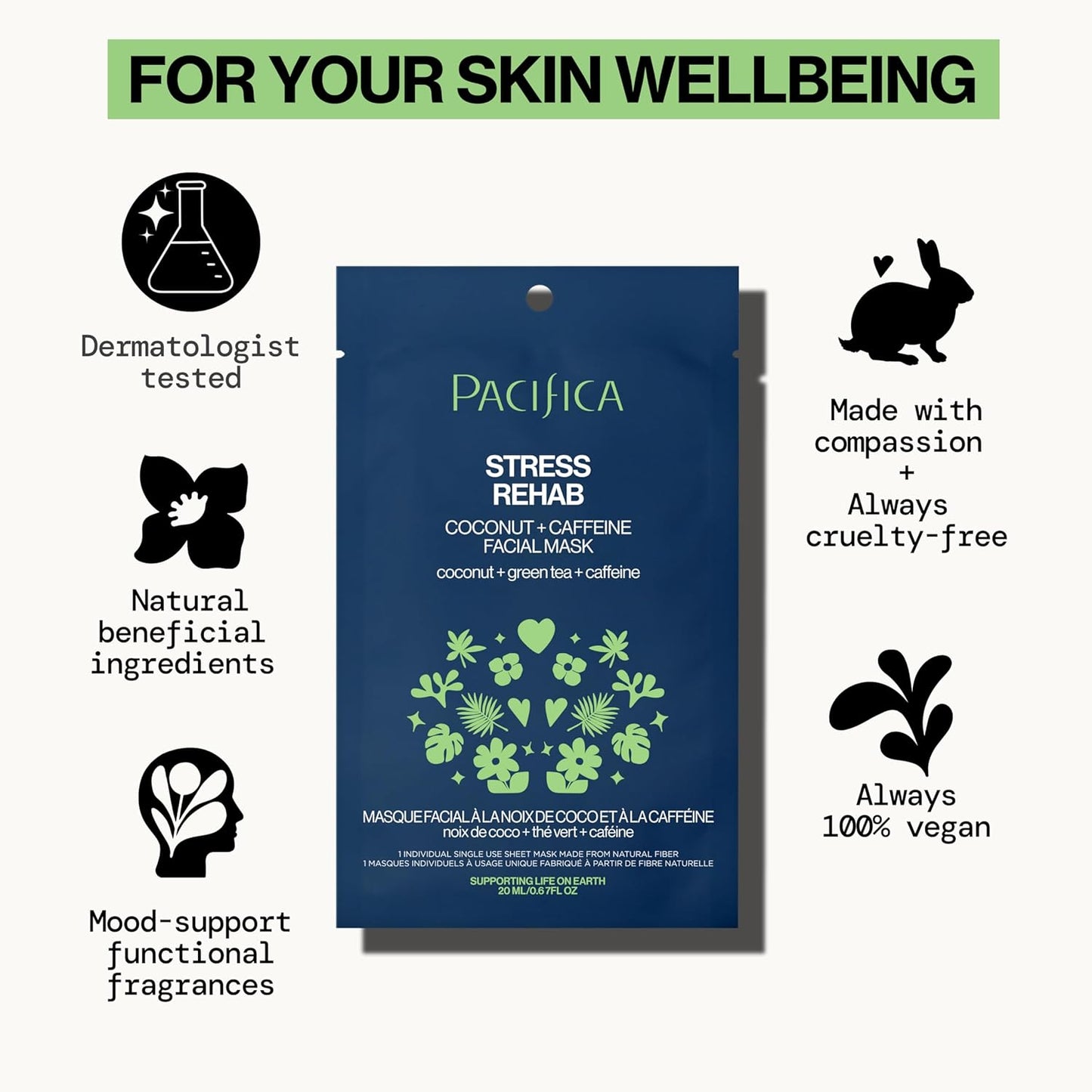 Pacifica Sheet Masks for Face