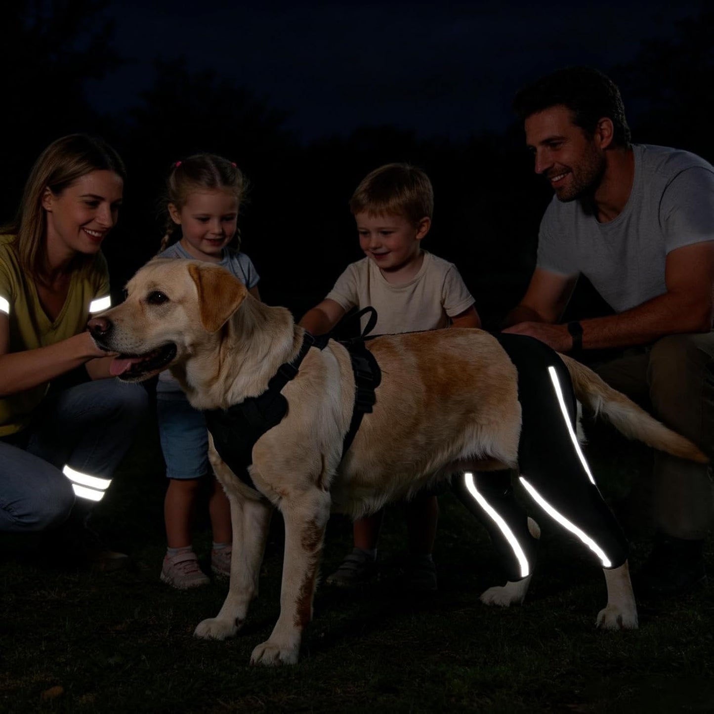 Dog Support Harness for Back Legs - Reflective Strap Lift Harness Sling Carrier,Back Leg Support | for Old Joint Injuries Torn Limping Osteoarthritis Paralysis Walking