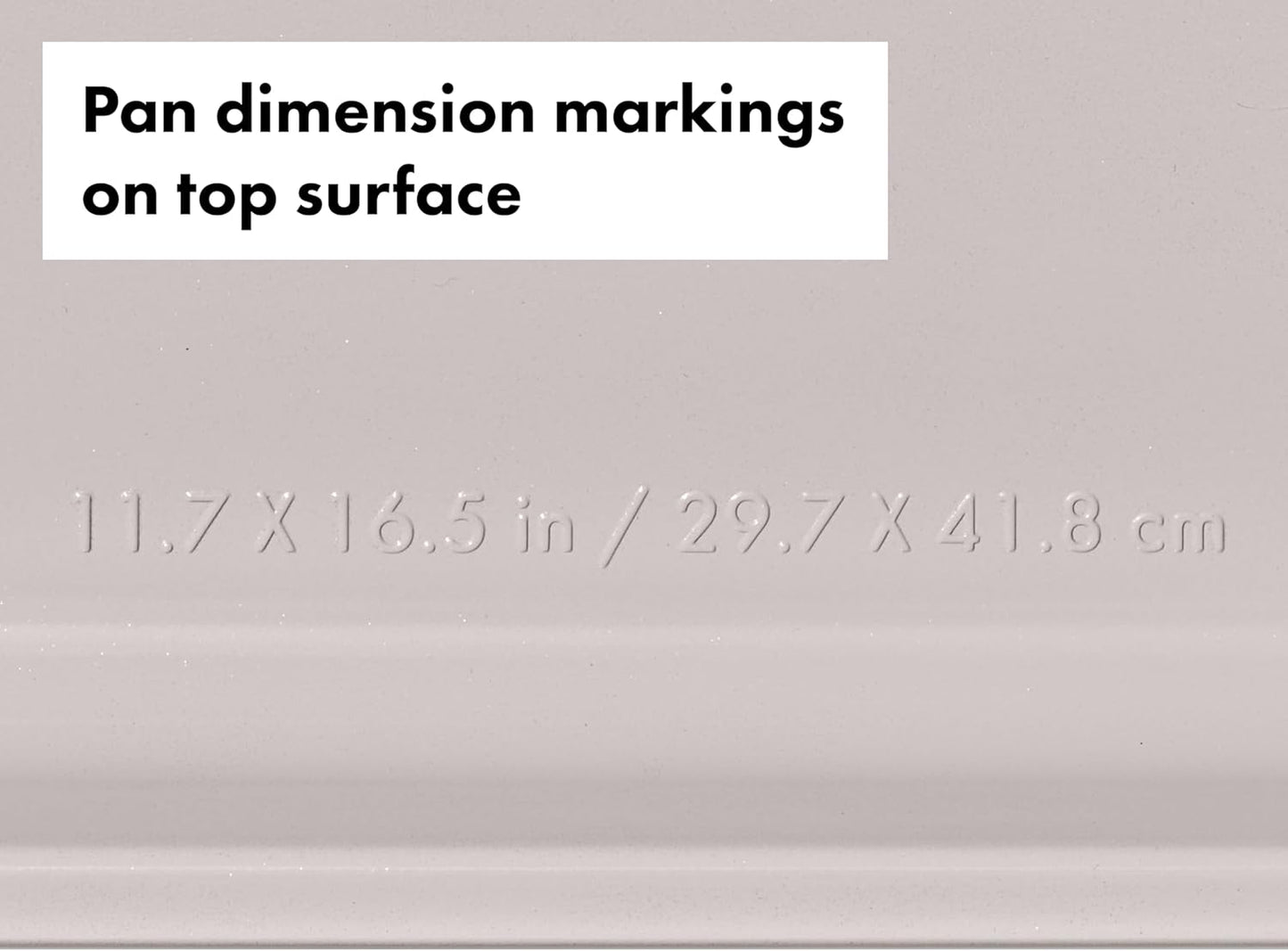 OXO Good Grips Non-Stick Pro Ceramic Coated Metal Bakeware 3-Piece Sheet Pan Set – Biscuit