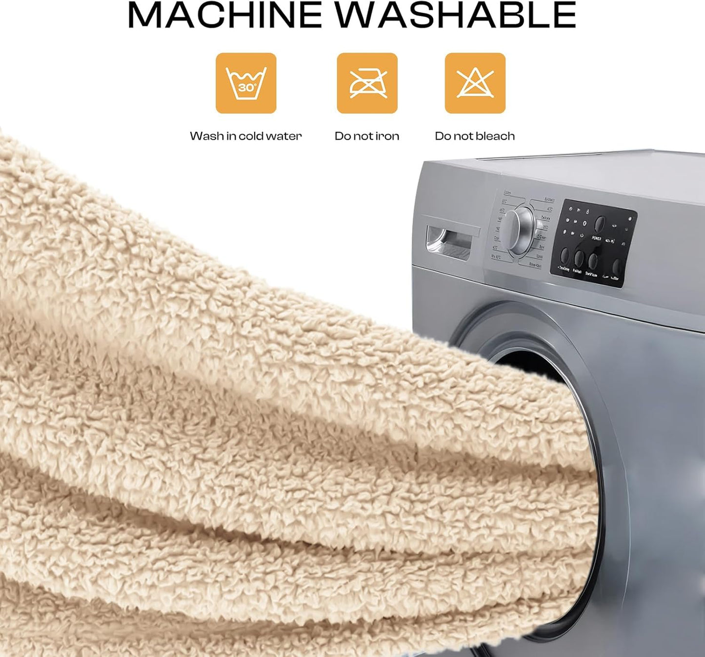 Luciphia Premium Fleece Pet Blanket for Small Medium Dogs Puppy Soft Sherpa Calming Cat Throw Blankets(Beige,41x31 inches)