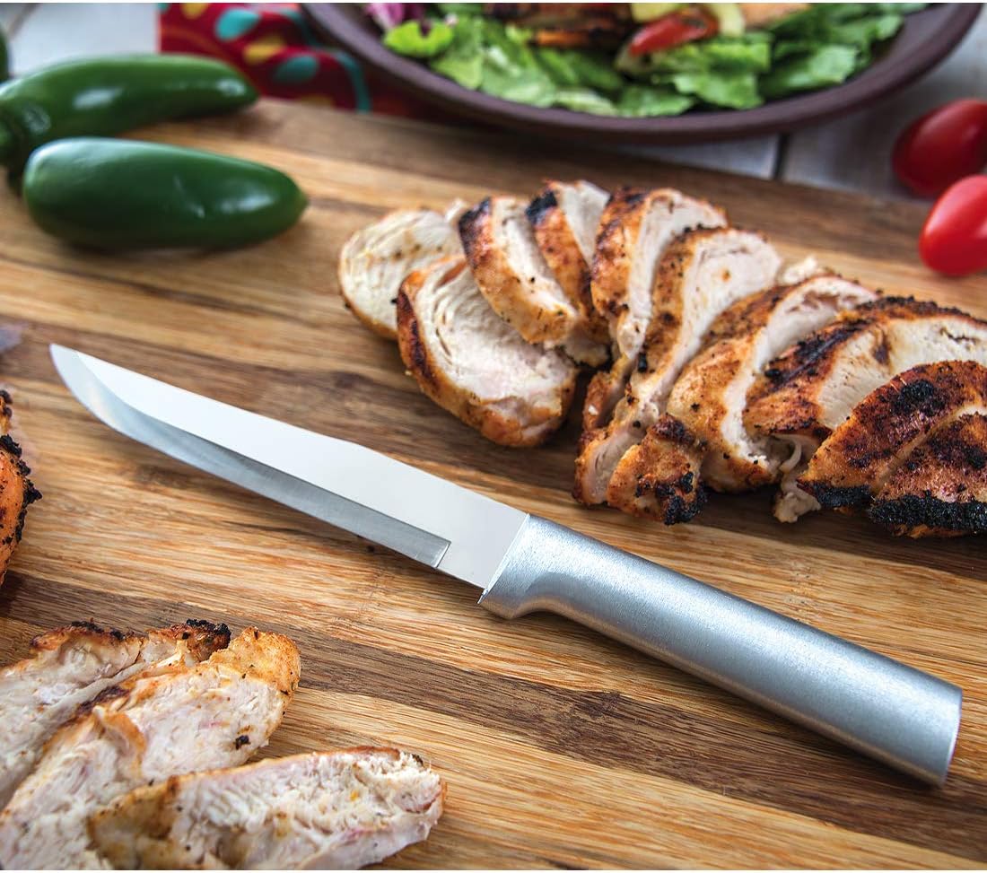 Rada Cutlery The Starter Gift Part 2 Gift Set (S48), 7-Piece Knife Set, Stainless Steel Blades, Silver Handle