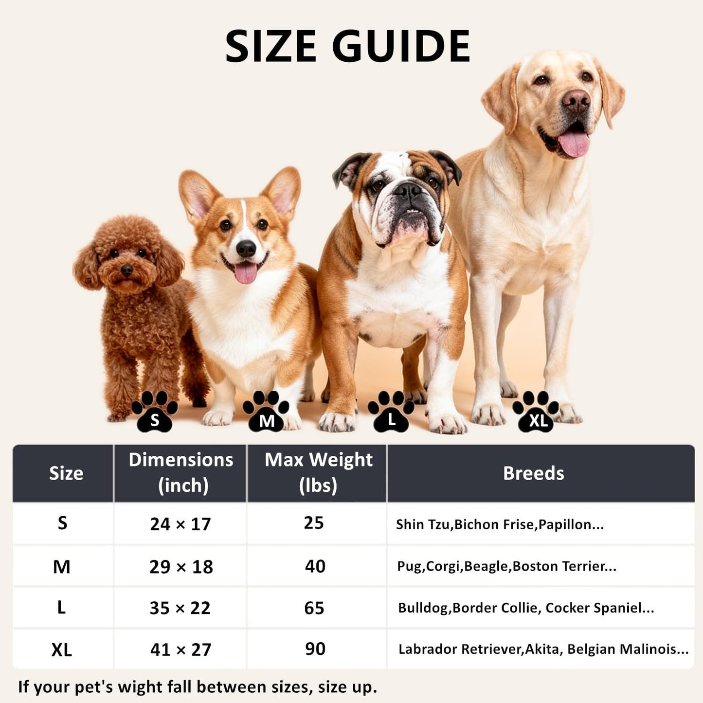 Chew Proof Dog Bed Indestructible for Large Size Durable Dog Crate Pad, Waterproof & Washable Tough Kennel Pet Mats for Aggressive Chewers (Black, L-22''x35'')