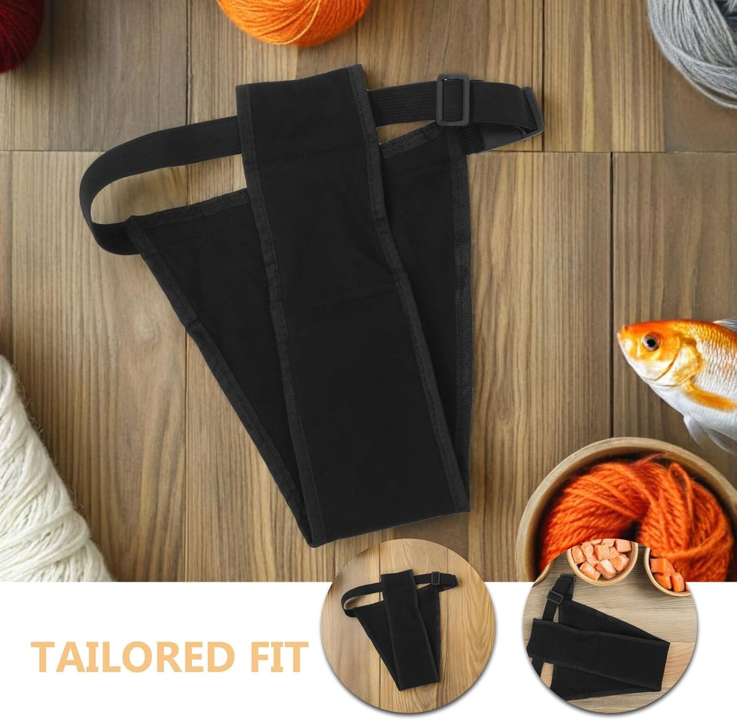 Milisten 2pcs Washable Dog Female Diapers with Adjustable Fit, Reusable Puppy Physiological Pants for Heat Cycle Protection, Dark Color M Pet Hygiene Pants for Female Dogs
