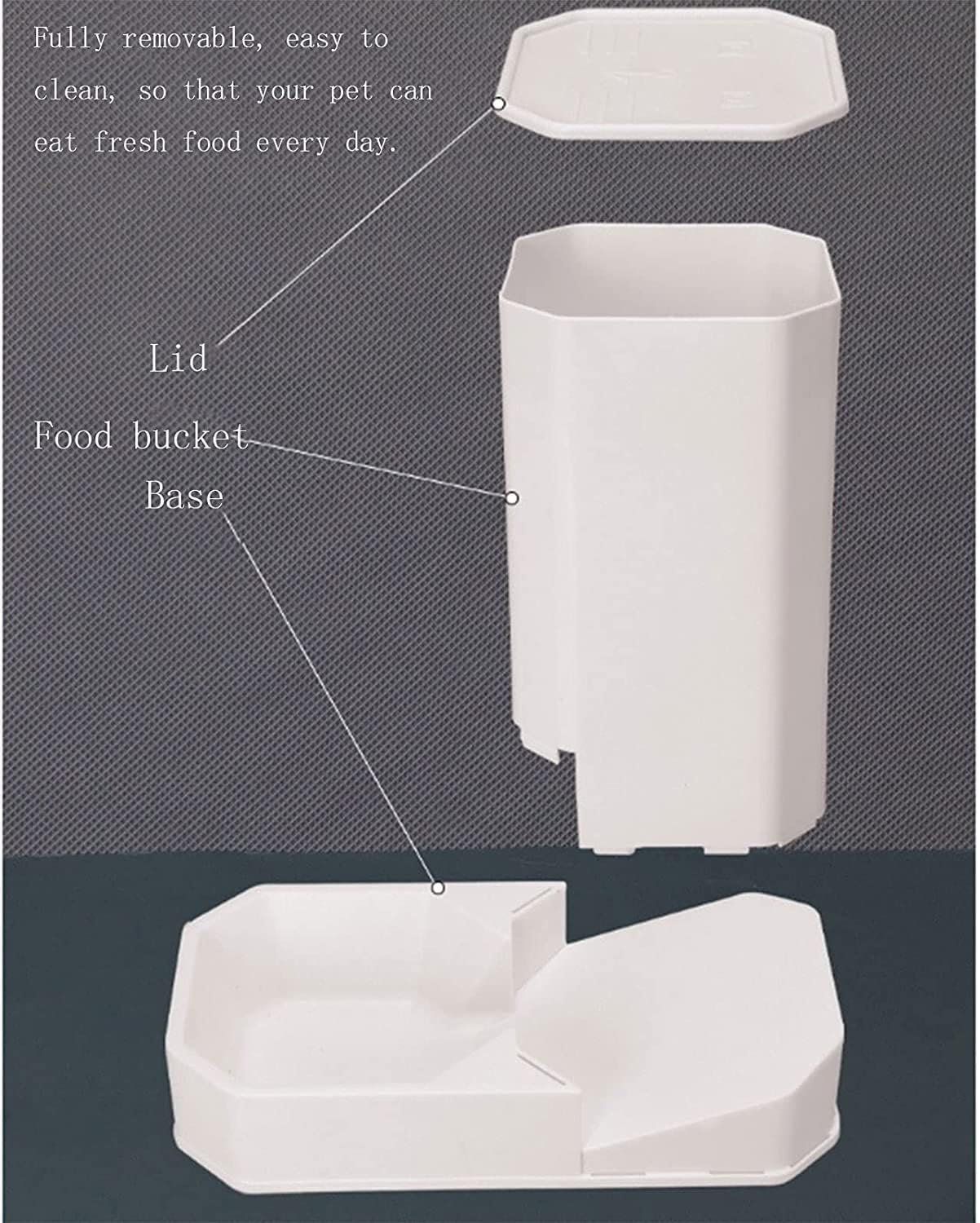 Fountain Automatic Feeder Set for Pet Dog Cat Water Dispenser Fountain Plastic Safety 3.6L Dog Cat Feeding Bowl Gravity Pet Food Feeder and Water Dispensers Pet Water Dispenser