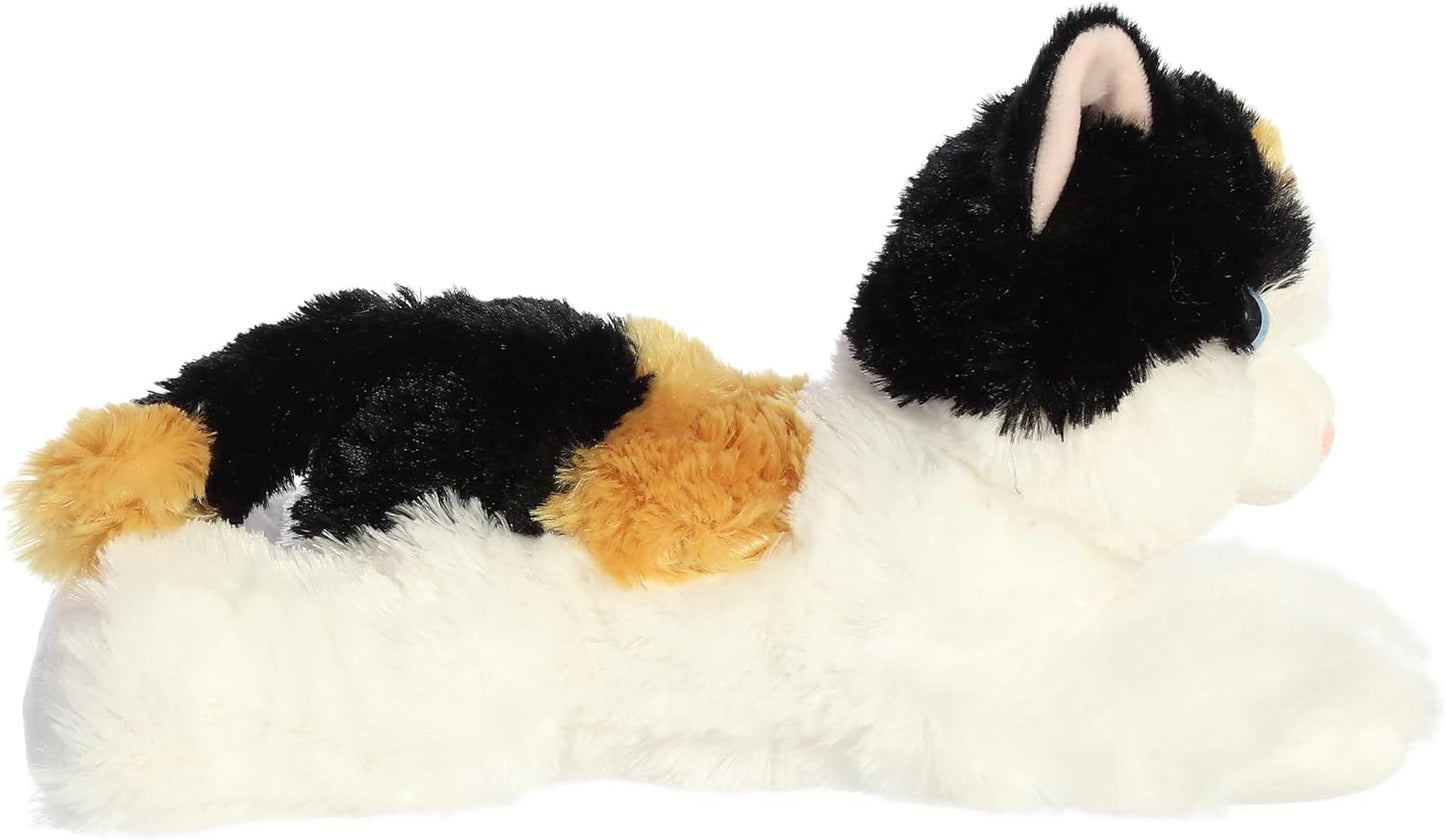 Aurora® Adorable Flopsie™ Esmeralda™ Stuffed Animal - Used to Create Imaginative Play Adventures - Perfect for Birthdays, Kids and Adults, All Ages - White 12 Inches