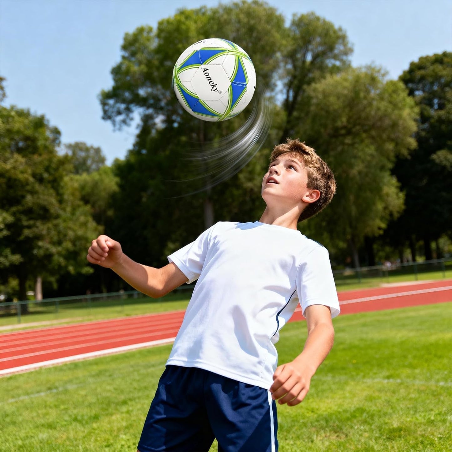 Aoneky Soccer Ball with Pump