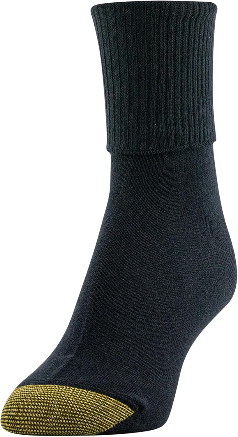 GOLDTOE Women's Classic Turn Cuff Socks (Multipairs)