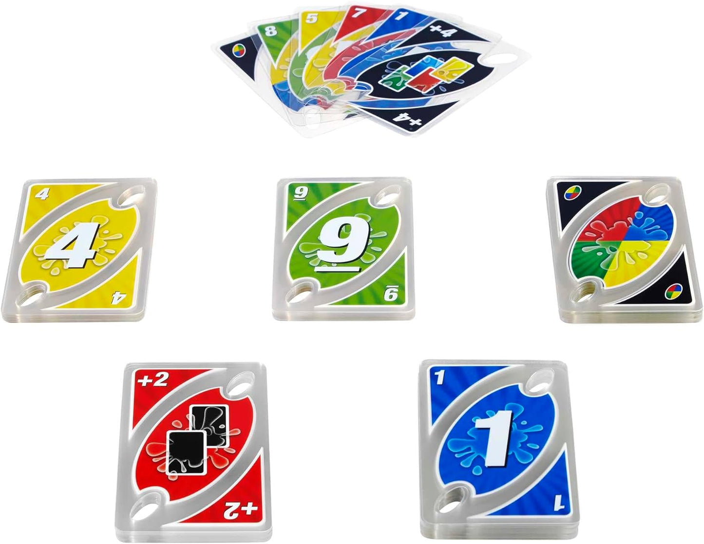 Mattel Games, Skip-BO Card Games for Ages +7, Card sequencying Family Game from UNO Creators, 52370