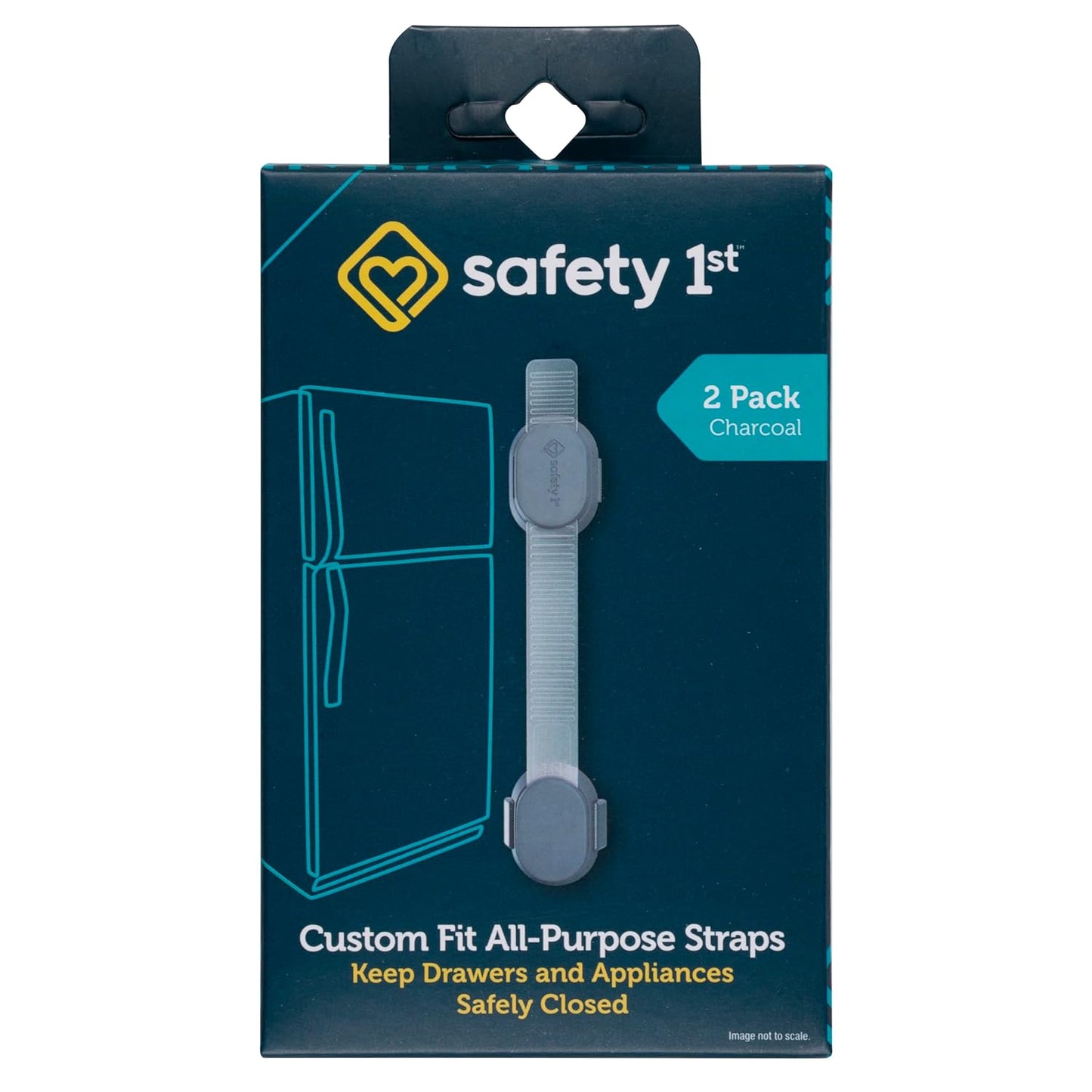 Safety 1st Custom Fit All Purpose Strap, Décor 2 Count (Pack of 1)
