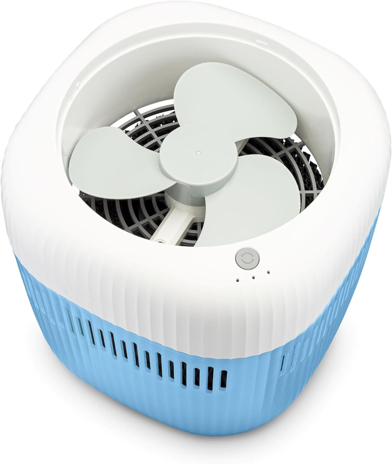 Crane Evaporative Humidifier With Wick Filter, Dishwasher Safe Tank, UV Light, Invisible Mist Evaporative Humidifiers for Bedroom, Nursery, Office, Easy Clean Humidifier 3.8L Tank, Up To 250 SQ FT
