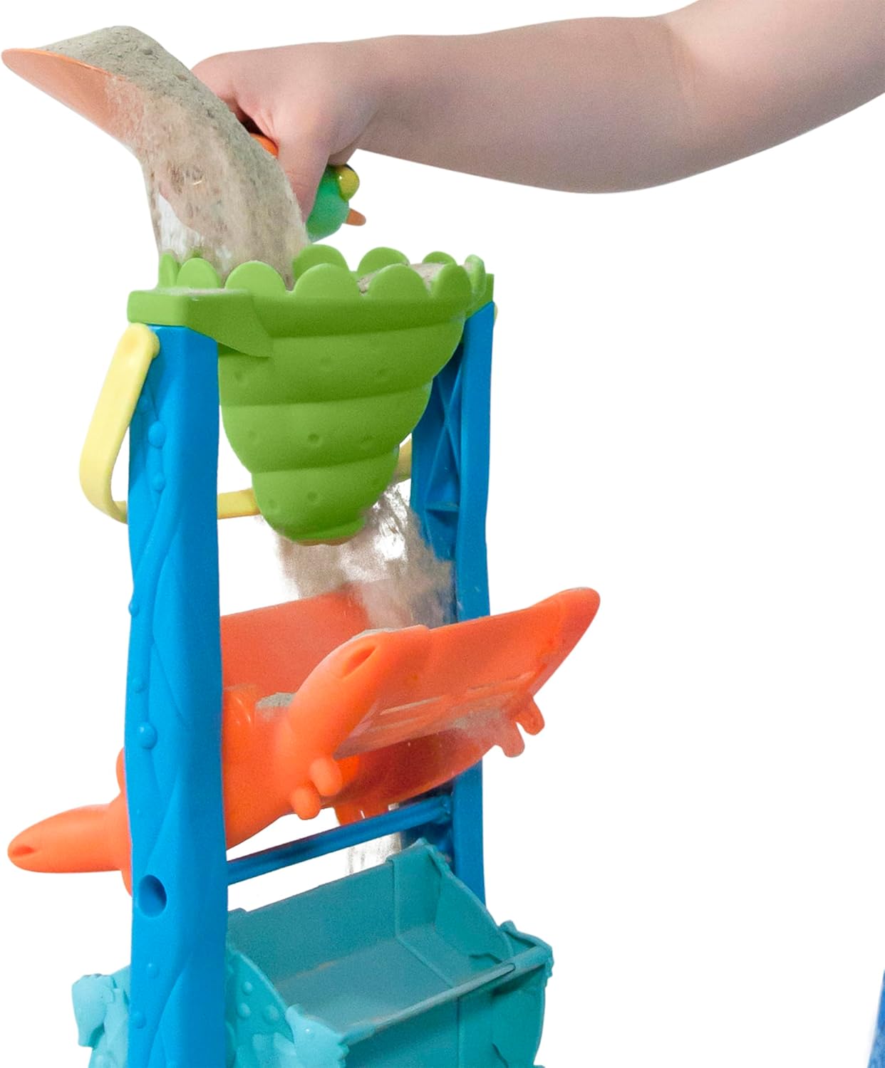 Melissa & Doug Seaside Sidekicks Funnel Fun Sand and Water Toy - Kids Outdoor Toys and Beach Toys for Toddlers, Encourages Sensory Play, Ages 2+