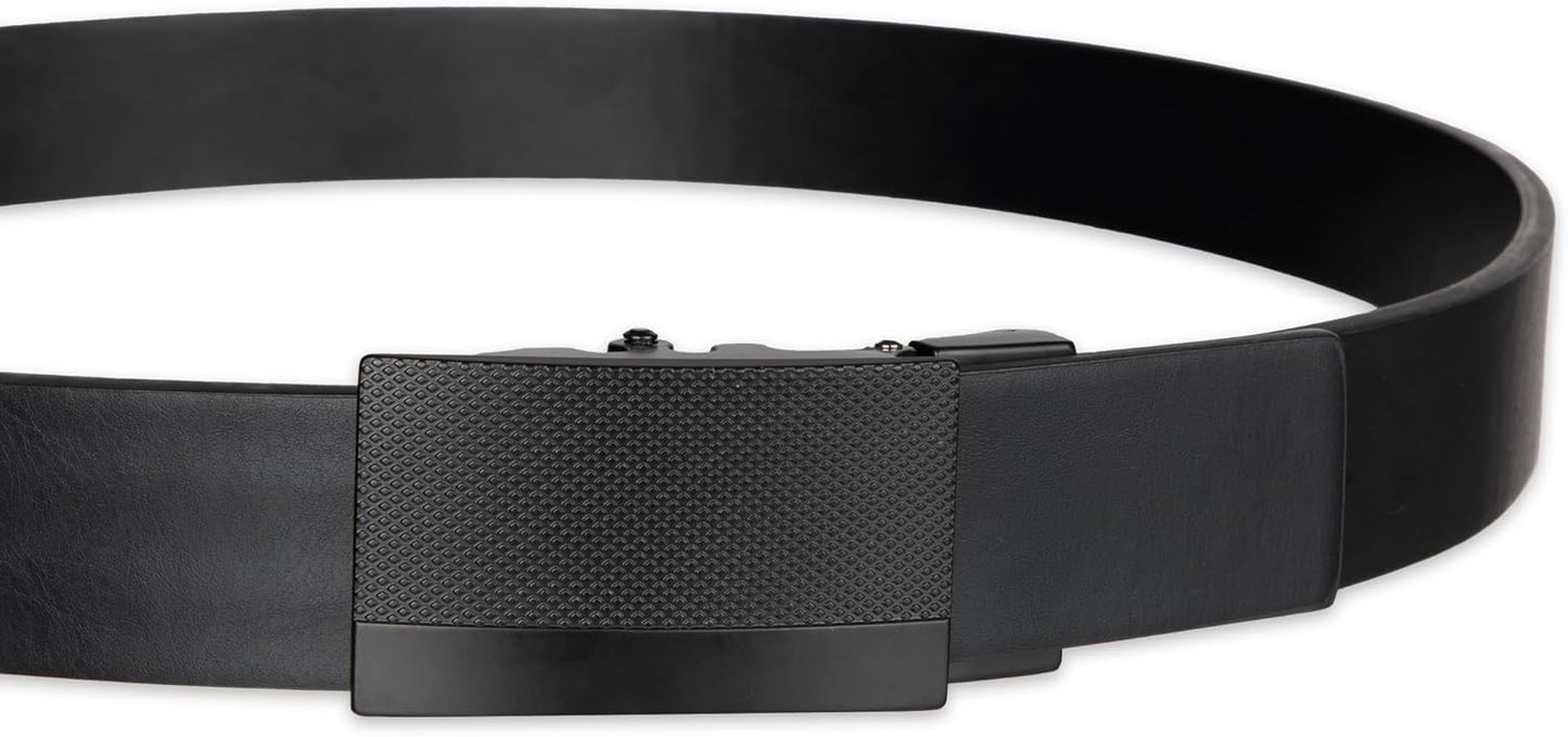 Kenneth Cole REACTION Men's Perfect Fit Adjustable Belt – Track Lock and Compression Buckle Styles