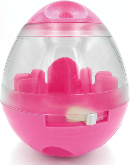 SunGrow Puppy, Small Dog Breeds, and Pocket Pet Treat Ball, Boredom Buster Ends Naughty Chewing and Bloat, Encourages Exercise, Interactive Puzzle Feeder Ideal for Rabbits, Rats, and Hamsters, 4.6”