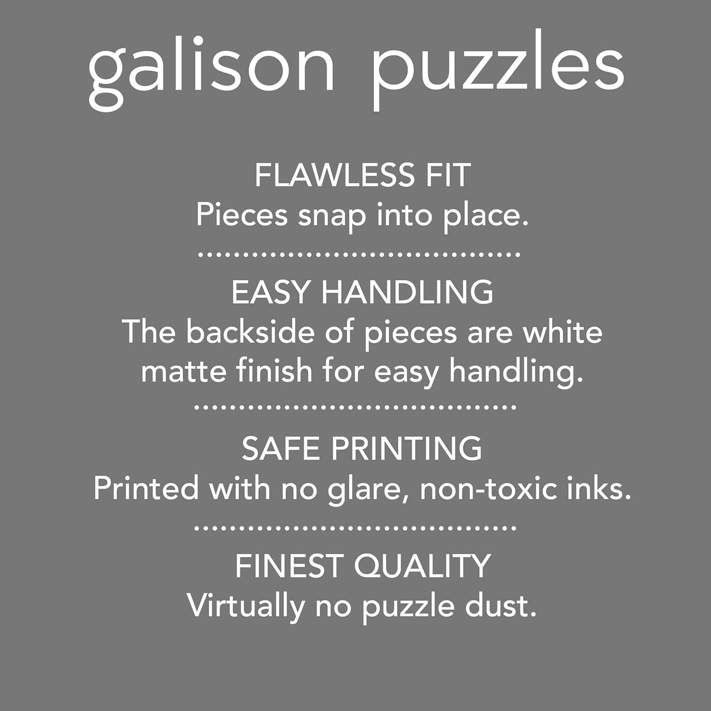 Wintry Cats 500 Piece Puzzle from Galison - 20" x 20" Winter Themed Puzzle That is Puurrfect for The Holidays, Fun and Colorful Artwork, Thick and Sturdy Pieces, Makes a Wonderful Gift!