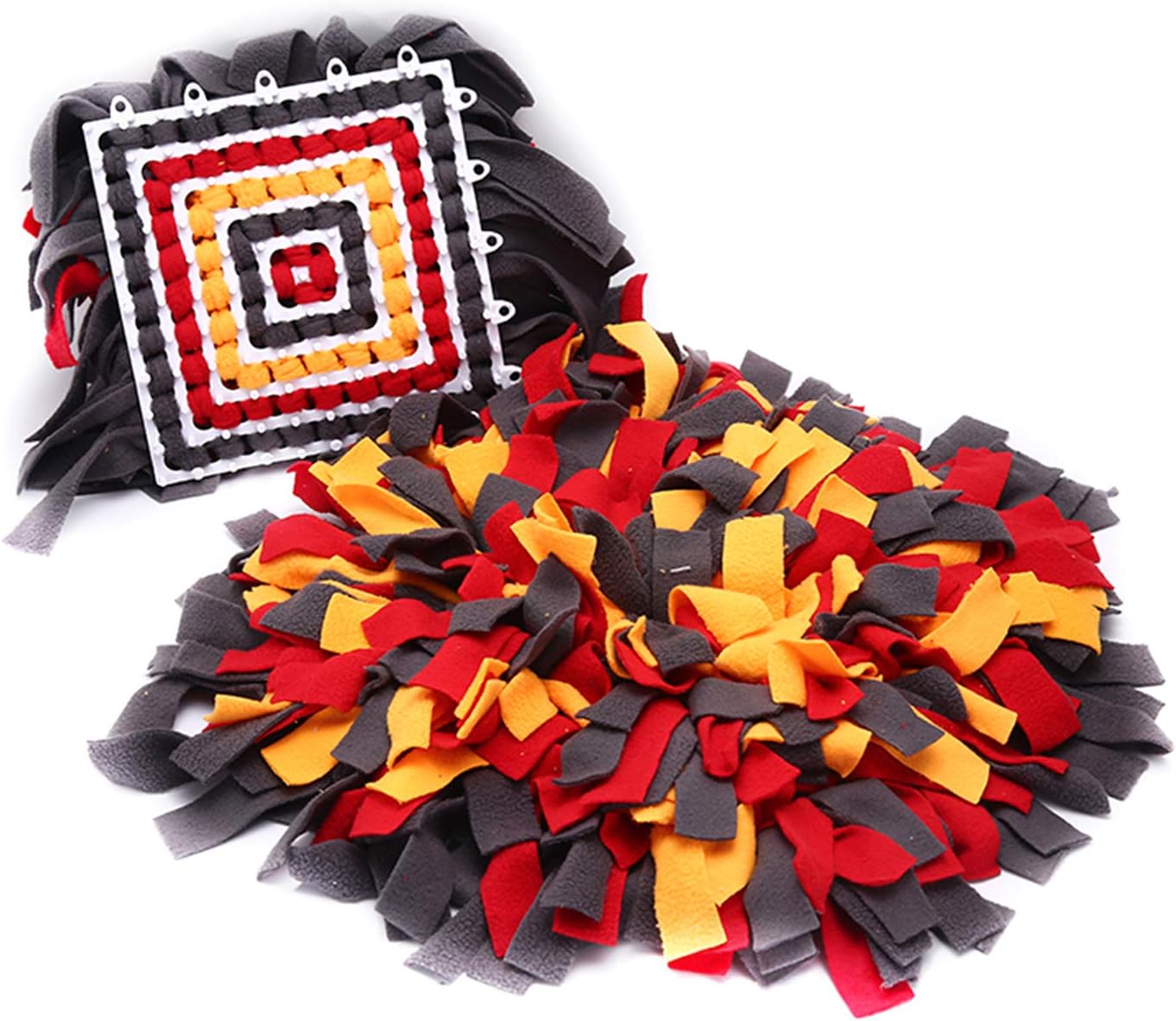 Pet Dog Snuffle Mat Nose Training Sniffing Pad Relieve Stress Fun for Play Puzzle Toy Slow Feeding Food Bowl Blanket