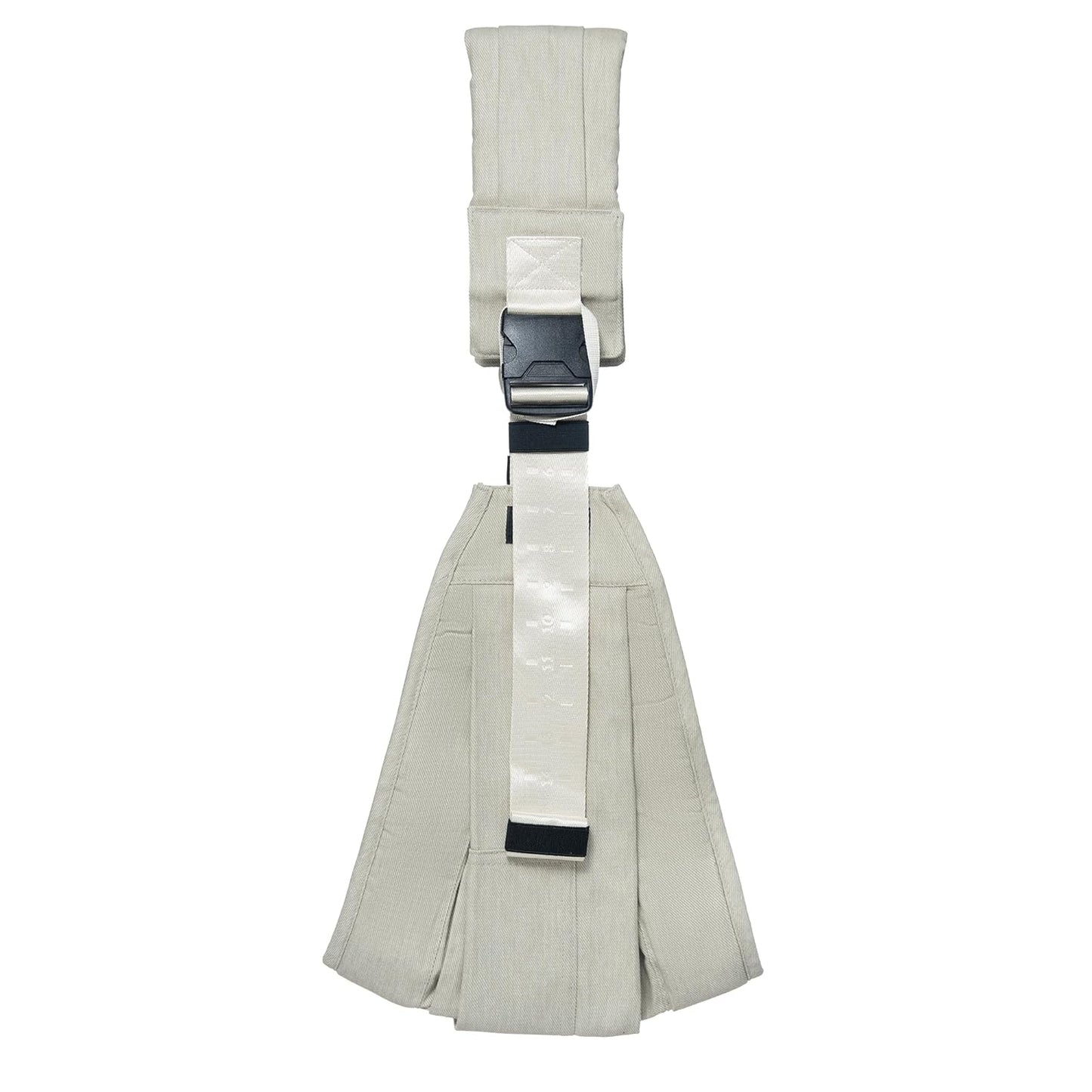 Toddler Carrier - Premium Cotton, Large Seat & Back Support, with Large Pocket, One Size Fits Most, Ideal for 6-48 Months (16-44 lbs), Beige, Regular Fits Up to 4XL