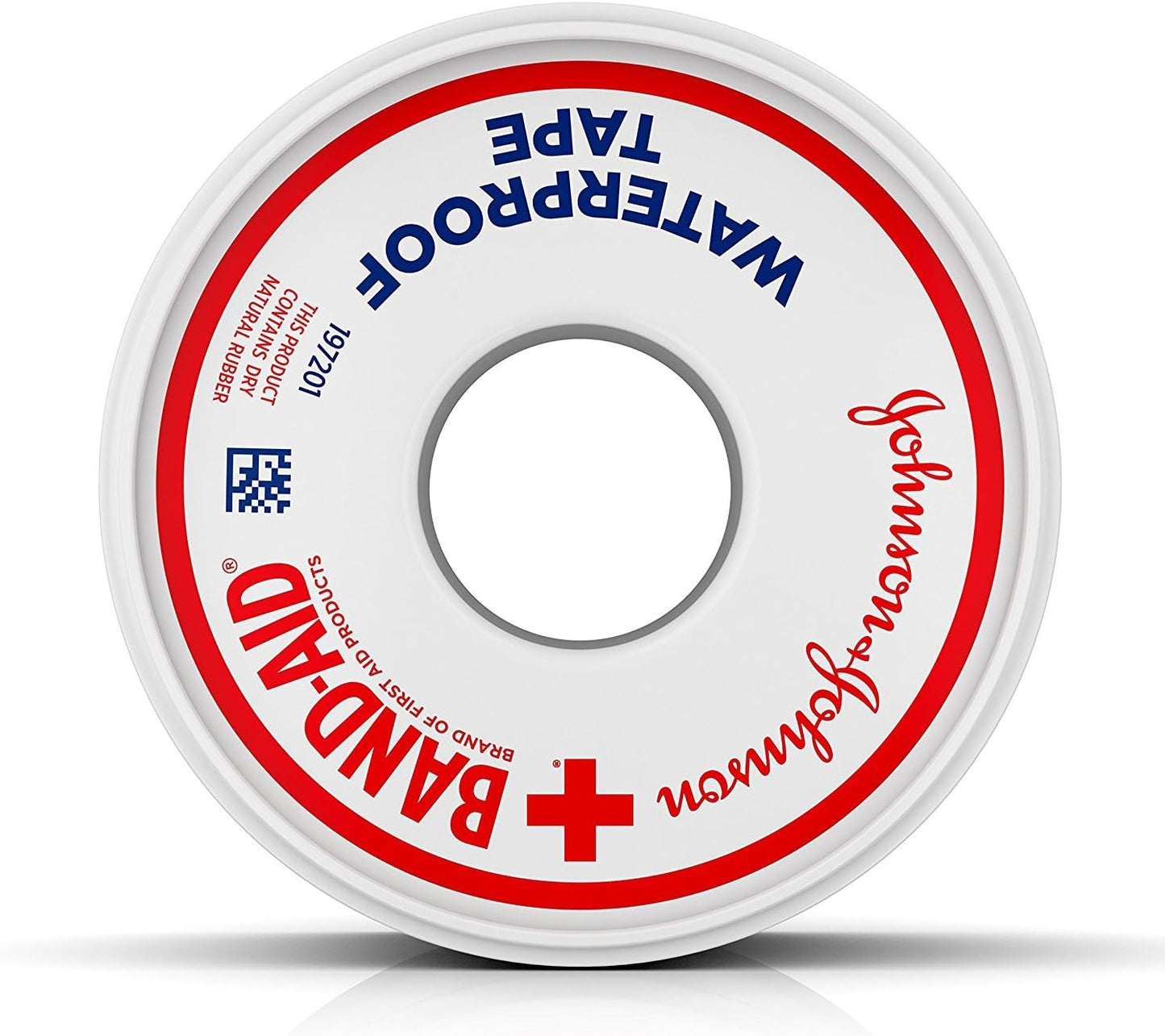 Band-Aid Brand of First Aid Products 100% Waterproof Self-Adhesive Medical Tape Roll to Secure Bandages, Durable First Aid Wound Care Bandaging Tape, 1 Inch by 10 Yards (Pack of 2)