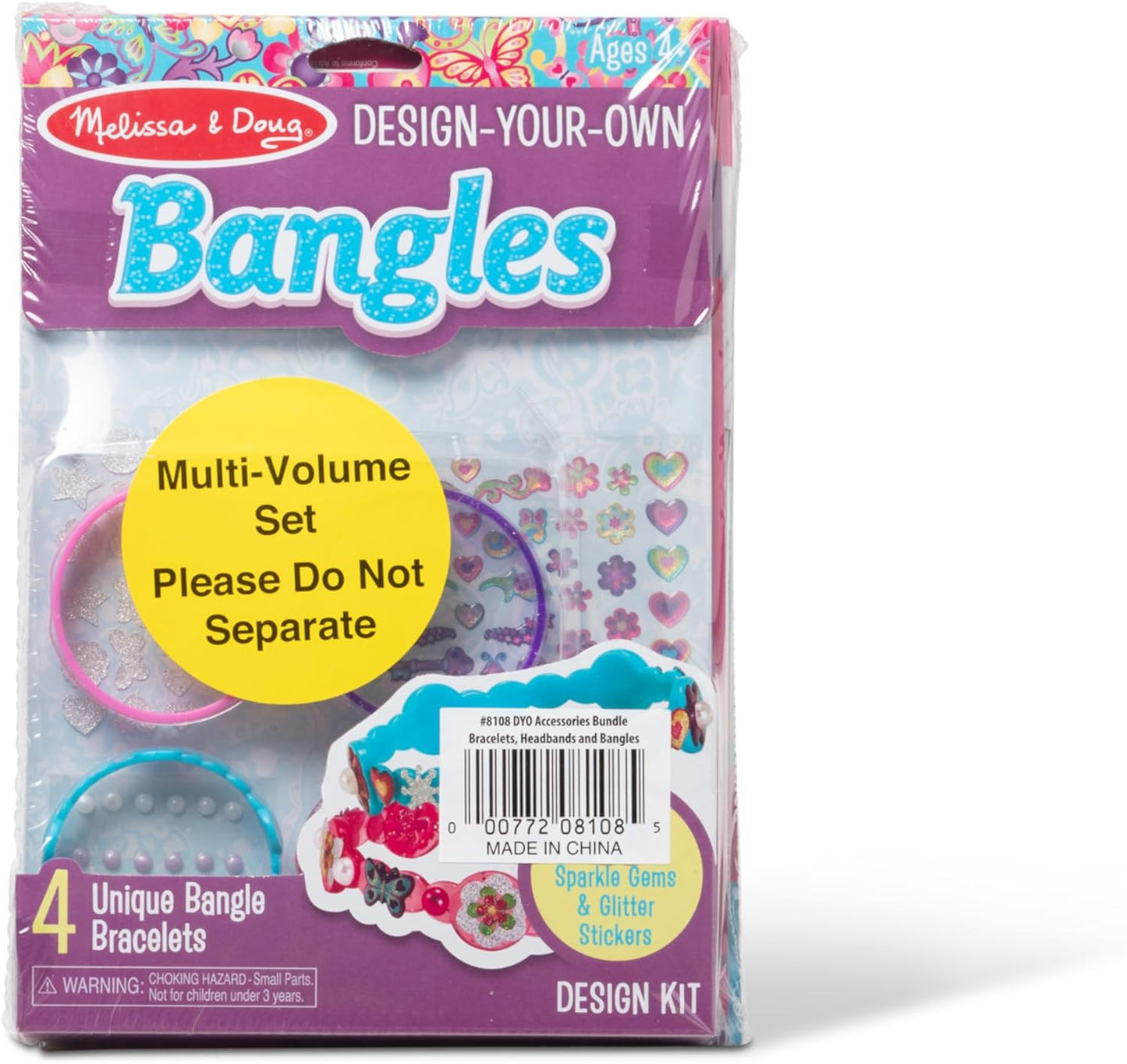 Melissa & Doug Design-Your-Own Jewelry-Making Kits - Bangles, Headbands, and Bracelets