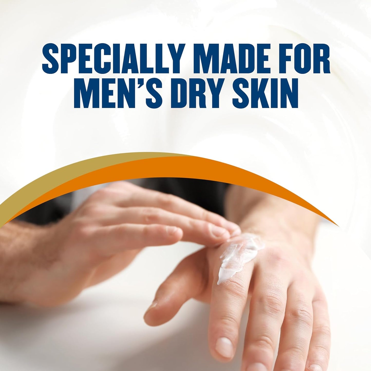Gold Bond Men's Essentials Everyday Moisture Daily Body & Hand Lotion with Vitamin C, Hydrating Lotion Formulated for Men's Dry Skin, Value Size, 24 oz.