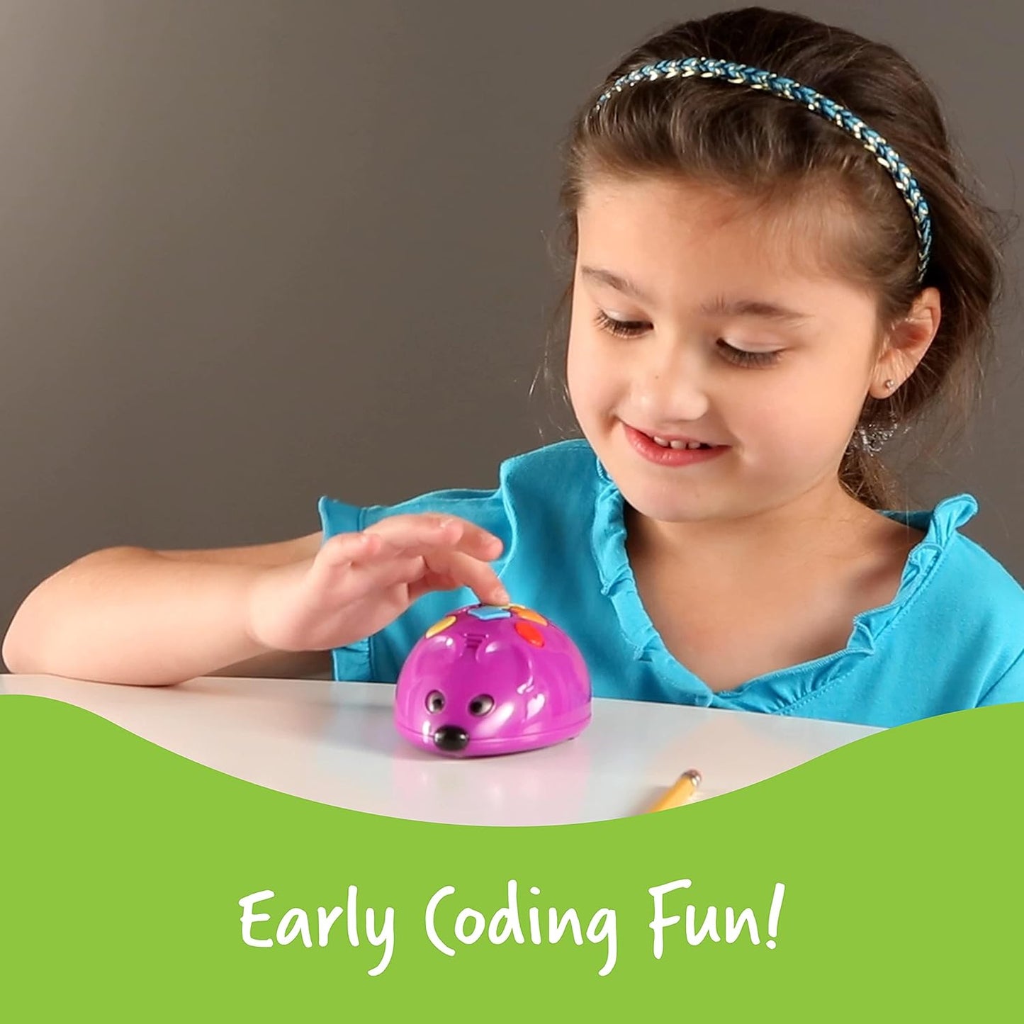 Learning Resources Code & Go Robot Mouse - Toddler STEM Toys, Pet Programmable Games, Screen Free Activities, Robotics Preschool and School, Gifts for Girls And Boys
