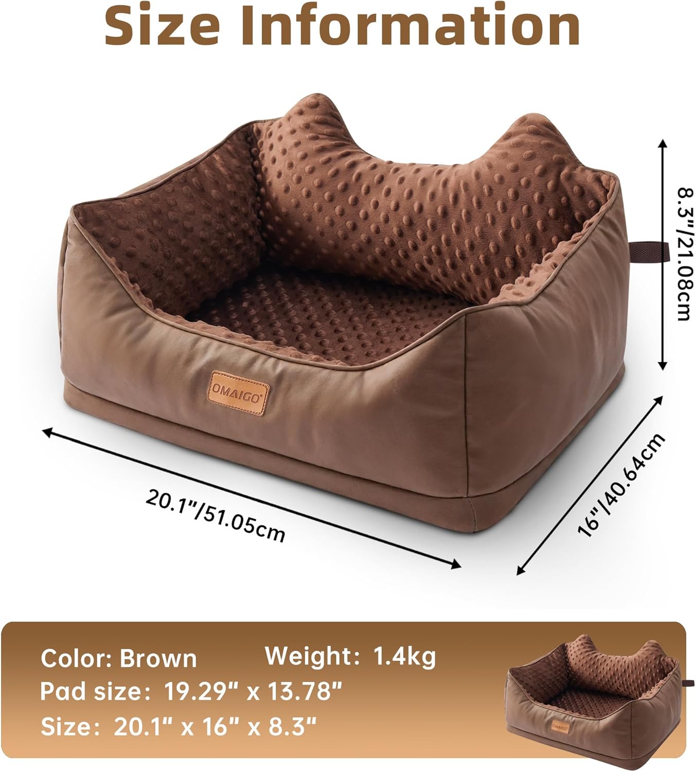 Heated Cat Bed Indoor - Heated Dog Bed with Auto Temperature Control, Thermo-Snuggle Cup Bomber Soft Pet Bed for Large Cats & Small Dogs, Machine Washable, Waterproof Heated Pad, Safety Listed - Gray