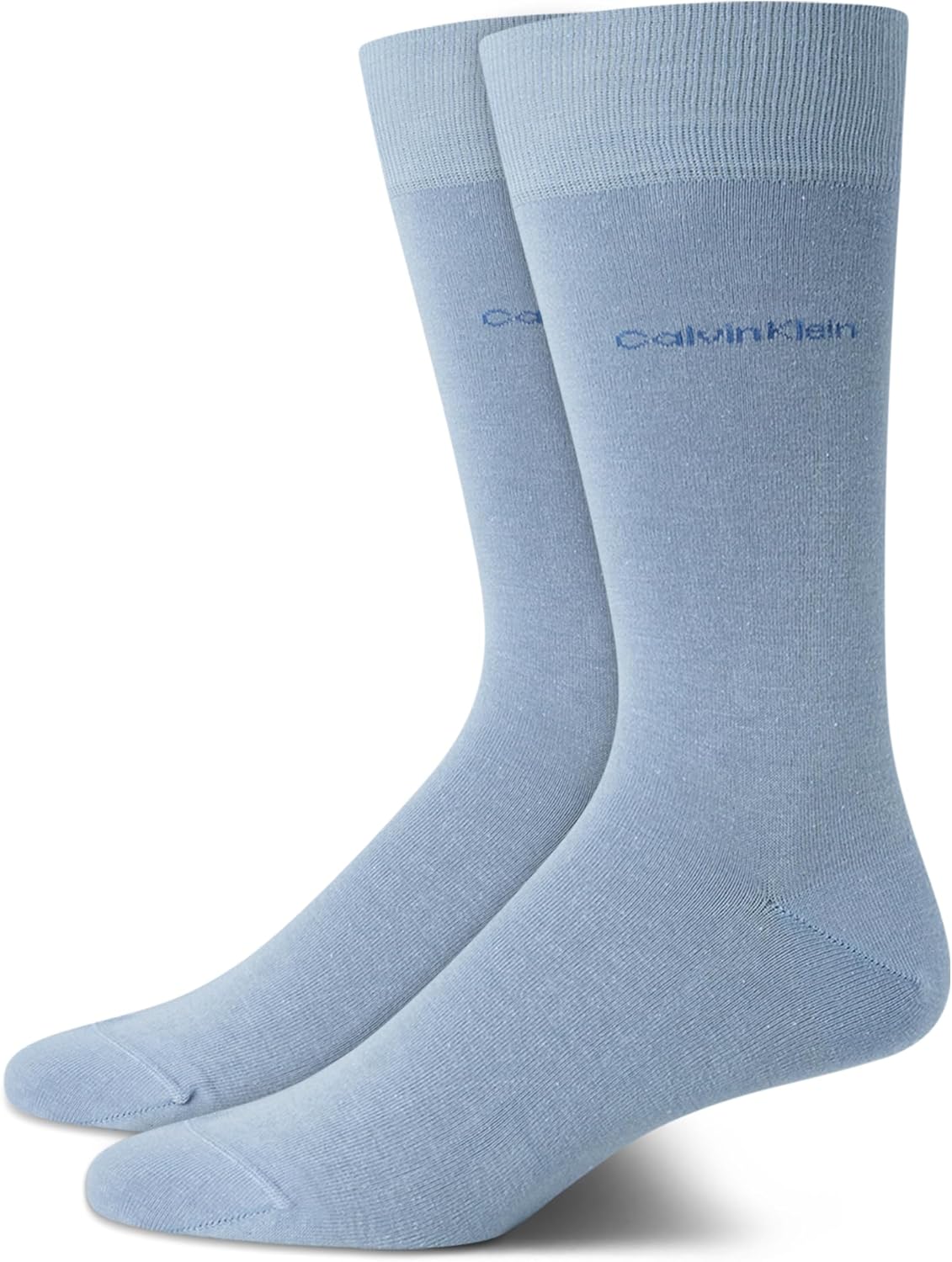 Calvin Klein Men's Dress Lightweight Stretch Crew Socks (2-Pack)