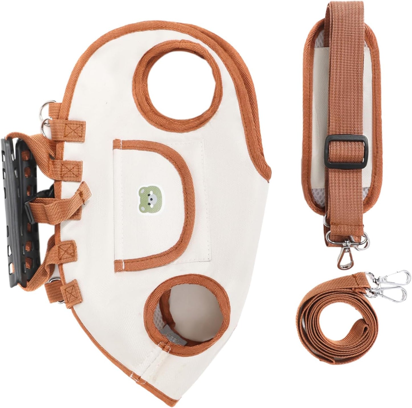 Dog Lift Sling - Full | Adjustable Pet Carrier Vest for Puppies Kittens Cats Walking Travel Picnic Beach Camping Cycling Outdoor Road Trips Comfortable Safe Support
