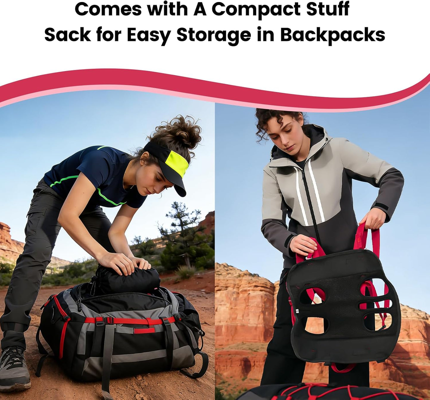 Dog Emergency Rescue Sling - Lightweight Packable Lift Harness with Handle - Safe Transport for Small Medium Dogs - Ideal for Hiking Skiing（8.5-17.5lbs）