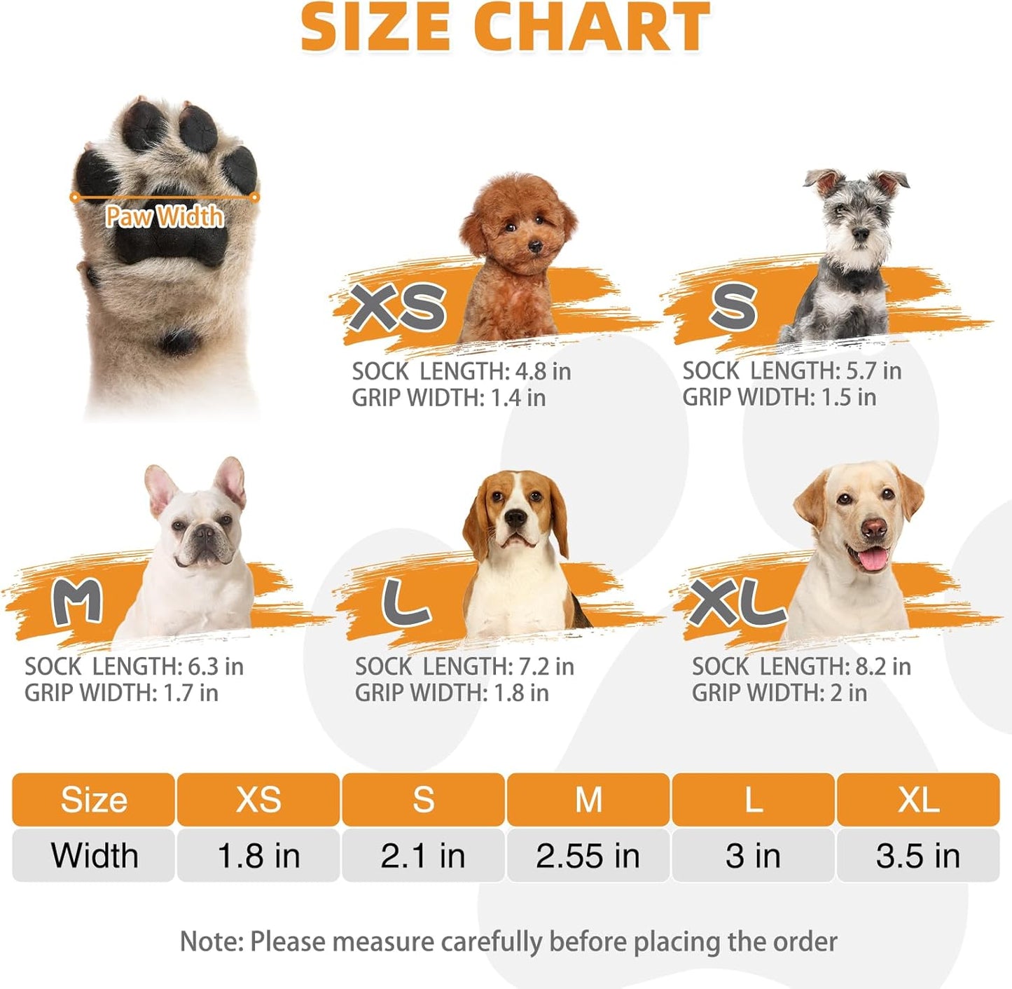 KOOLTAIL Anti Slip Dog Socks Booties to Prevent Licking Paws Scratching, Pet Boots&Paw Protector for Hardwood Floors, Dog Shoes for Winter, Traction Control Grip Socks for Small Medium Large Dogs M