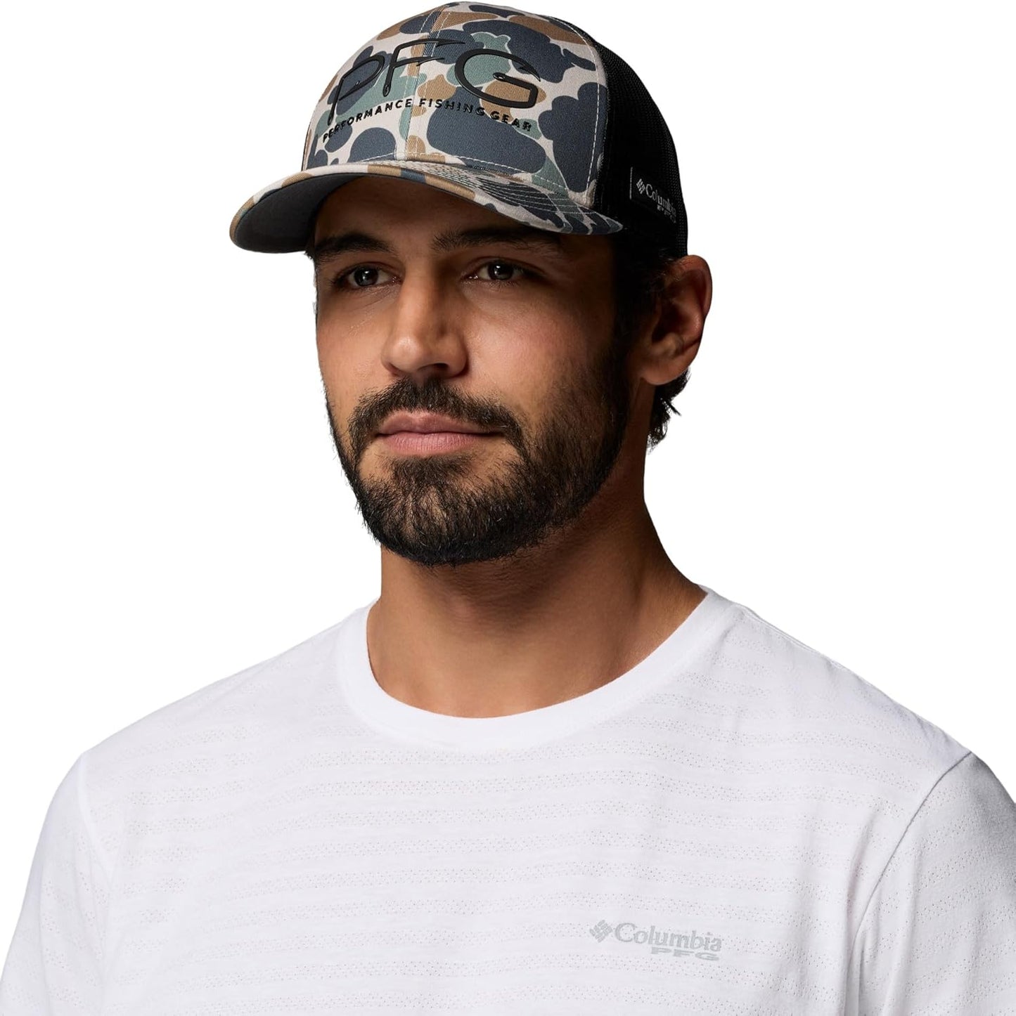 Columbia Unisex Adult PFG Camo Snap Back