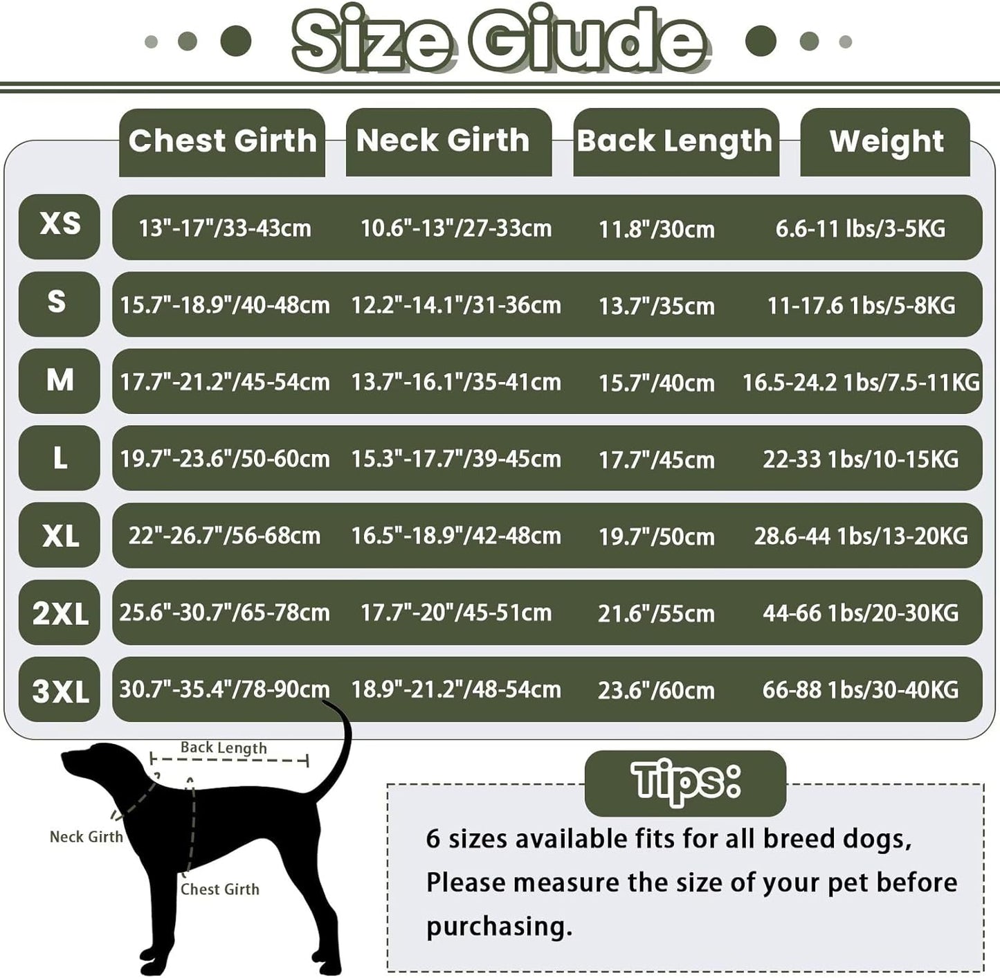 IDOMIK Dog Anxiety Calming Hoodie, Breathable Dog Jacket Vest for Thunderstorms, Fireworks, Vet Visits, Separation, Adjustable Noise Block & Ear Protection Recovery, Green, M