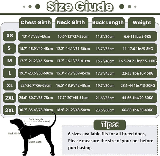 IDOMIK Dog Anxiety Calming Hoodie, Breathable Dog Jacket Vest for Thunderstorms, Fireworks, Vet Visits, Separation, Adjustable Noise Block & Ear Protection Recovery, Green, M