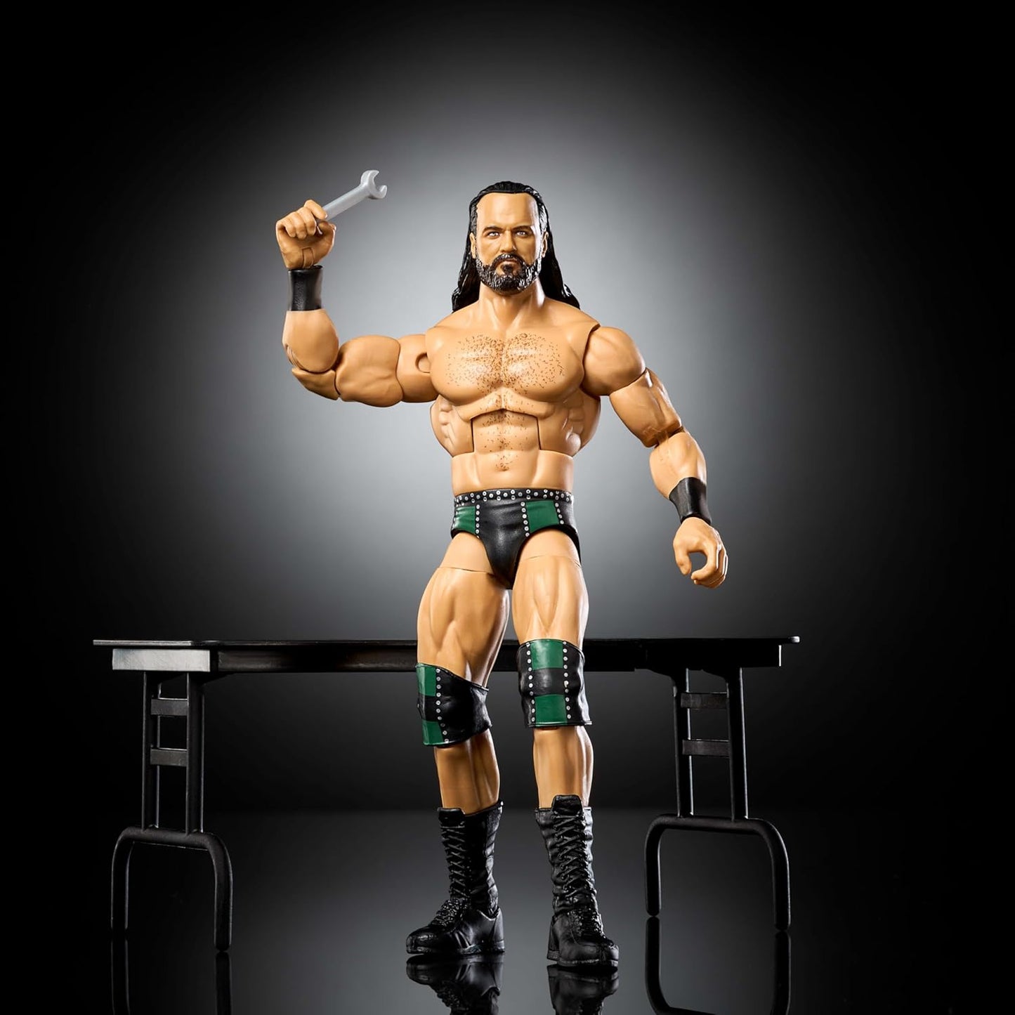 Mattel WWE Elite Action Figure & Accessories, Series #123 Set, 6-inch Collectible Drew McIntyre with 25 Articulation Points & Swappable Hands