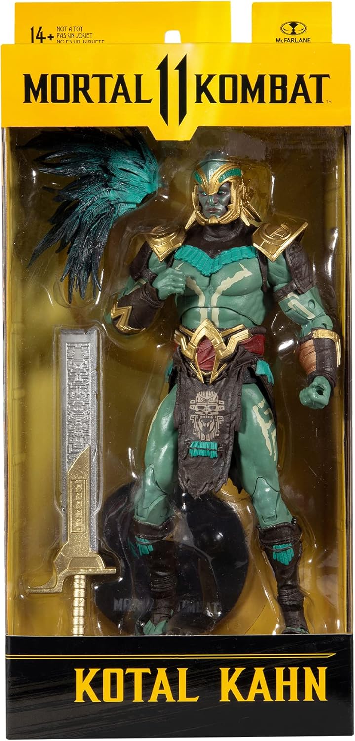 McFarlane Toys Mortal Kombat Kotal Kahn 7" Action Figure with Accessories